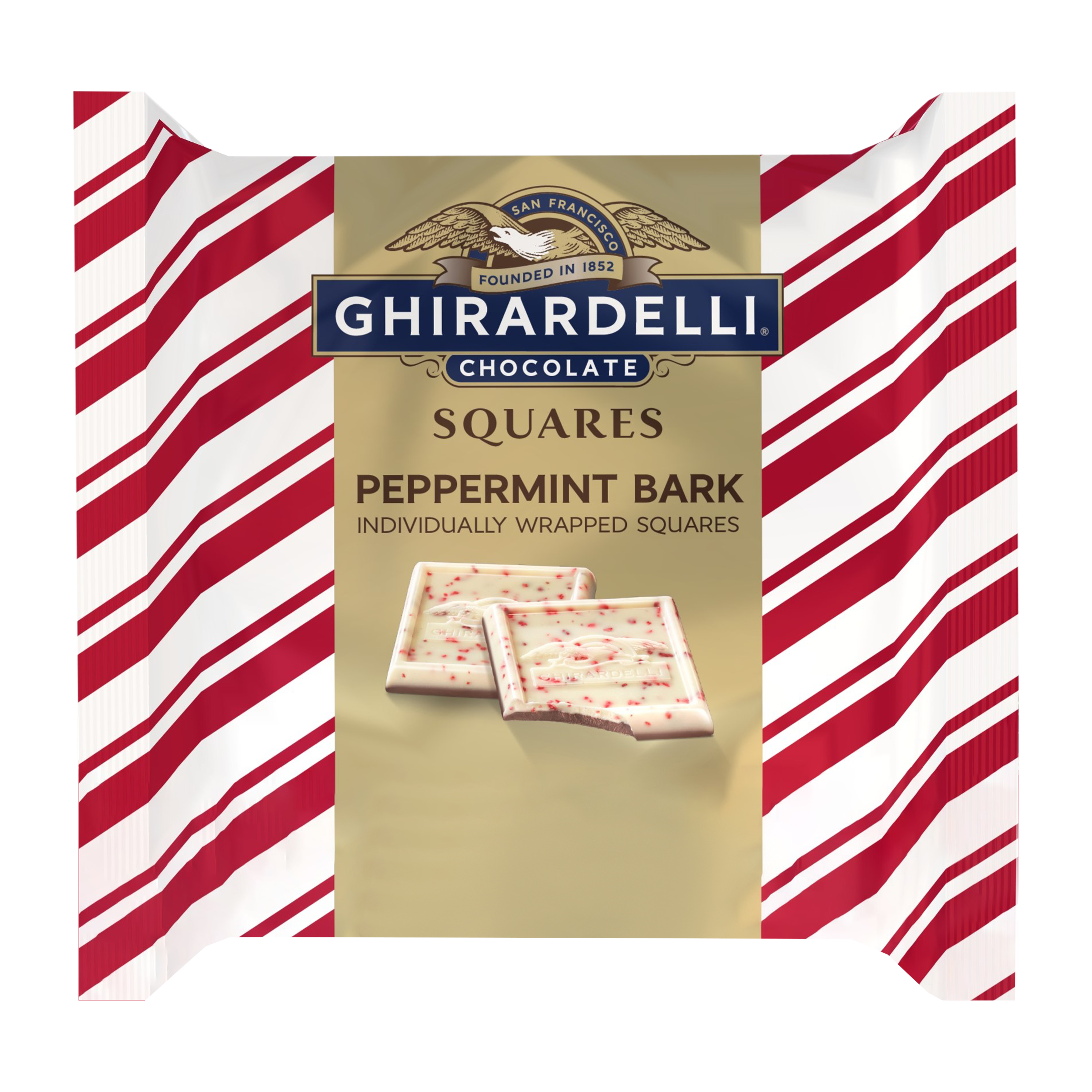 Ghirardelli Chocolate® Peppermint Bark Squares