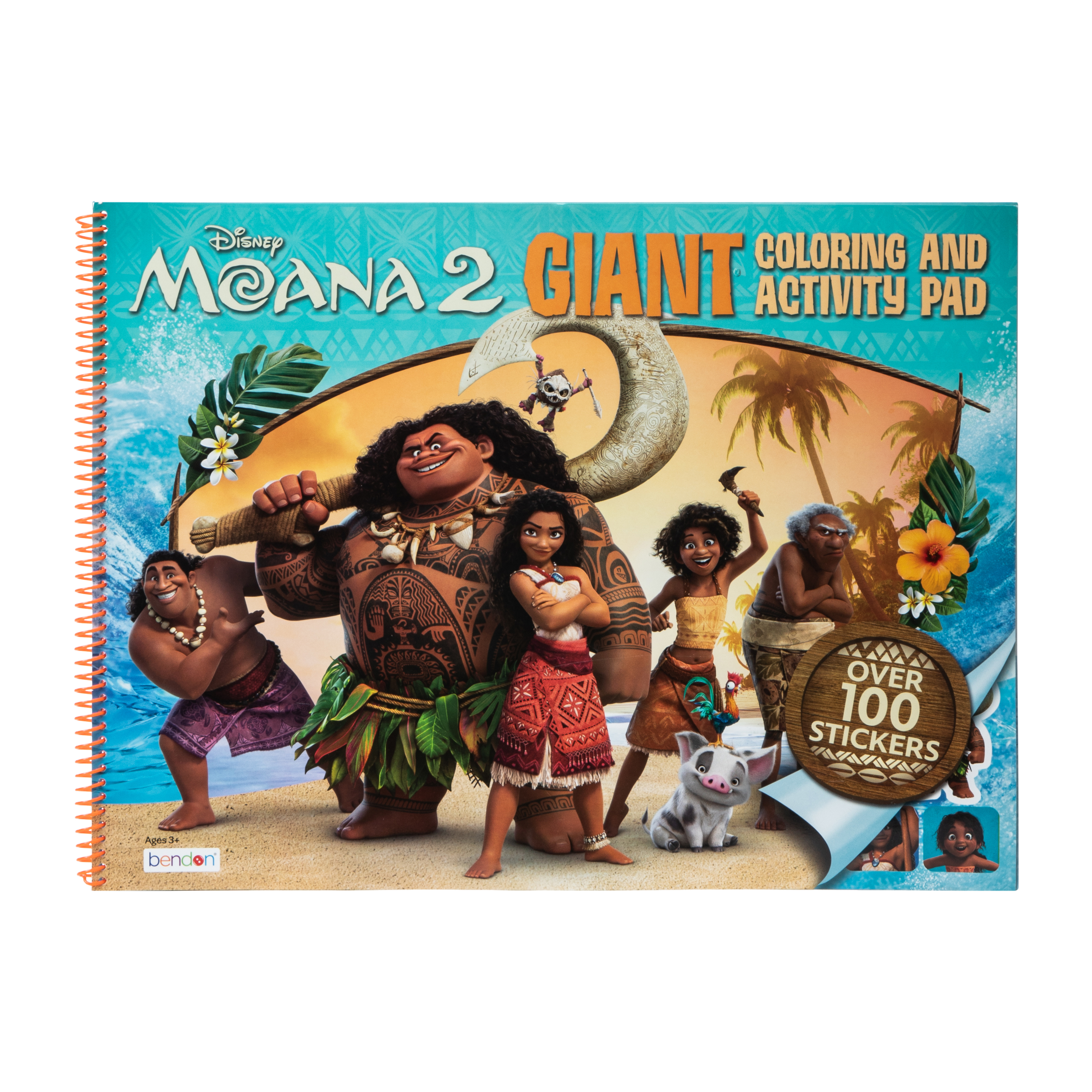 Disney Moana 2 Giant Coloring & Activity Pad