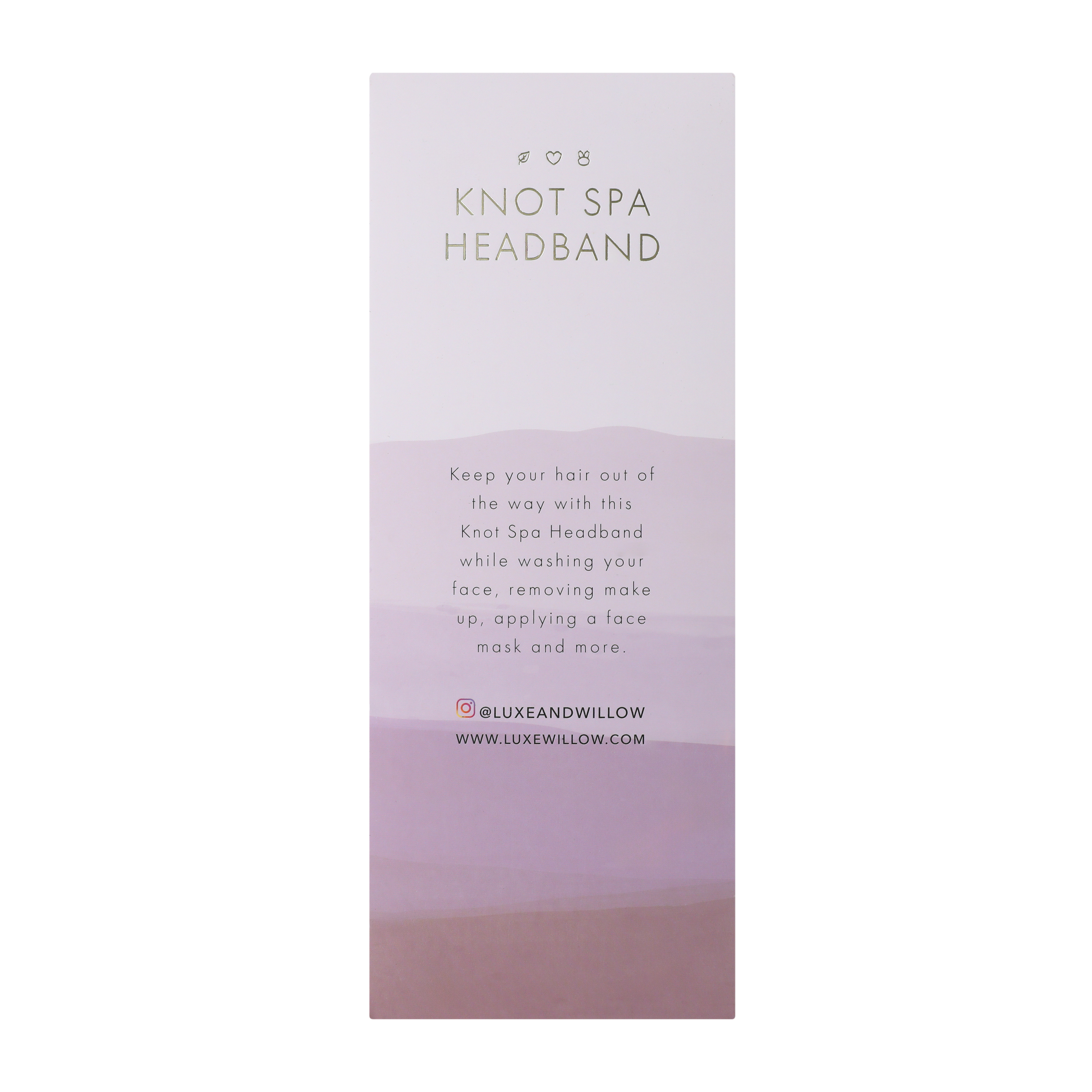 Knot Spa Headband 1-Count