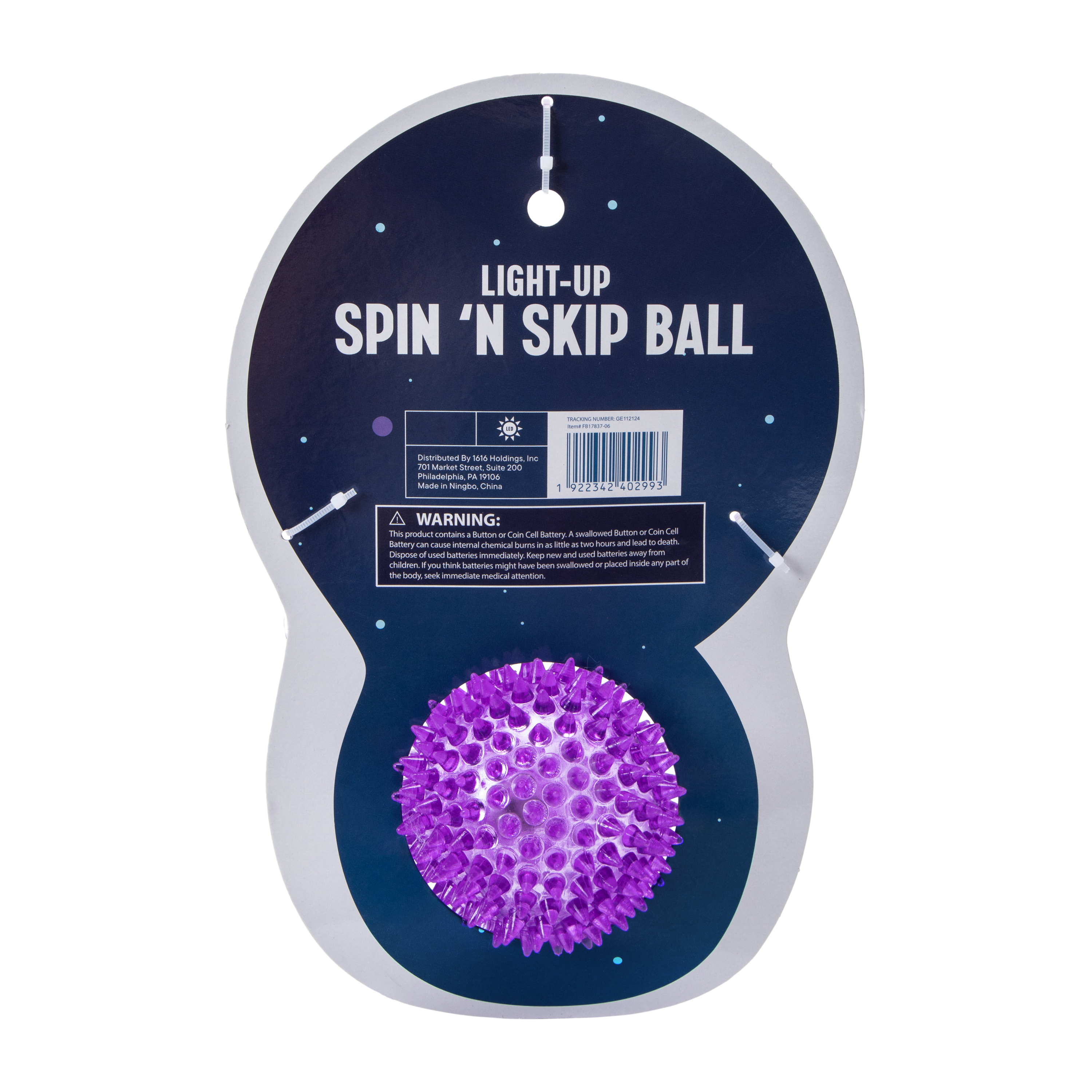 Light-Up Spin 'N Skip Ball