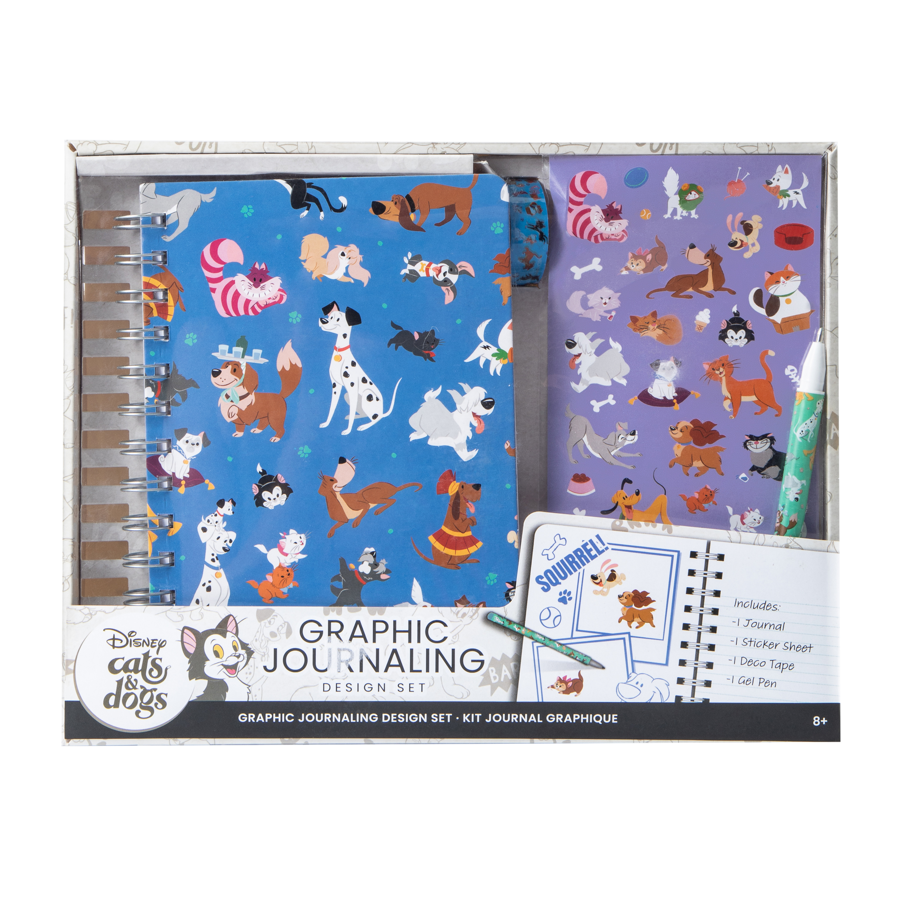 Disney Cats & Dogs Graphic Journaling Design Set