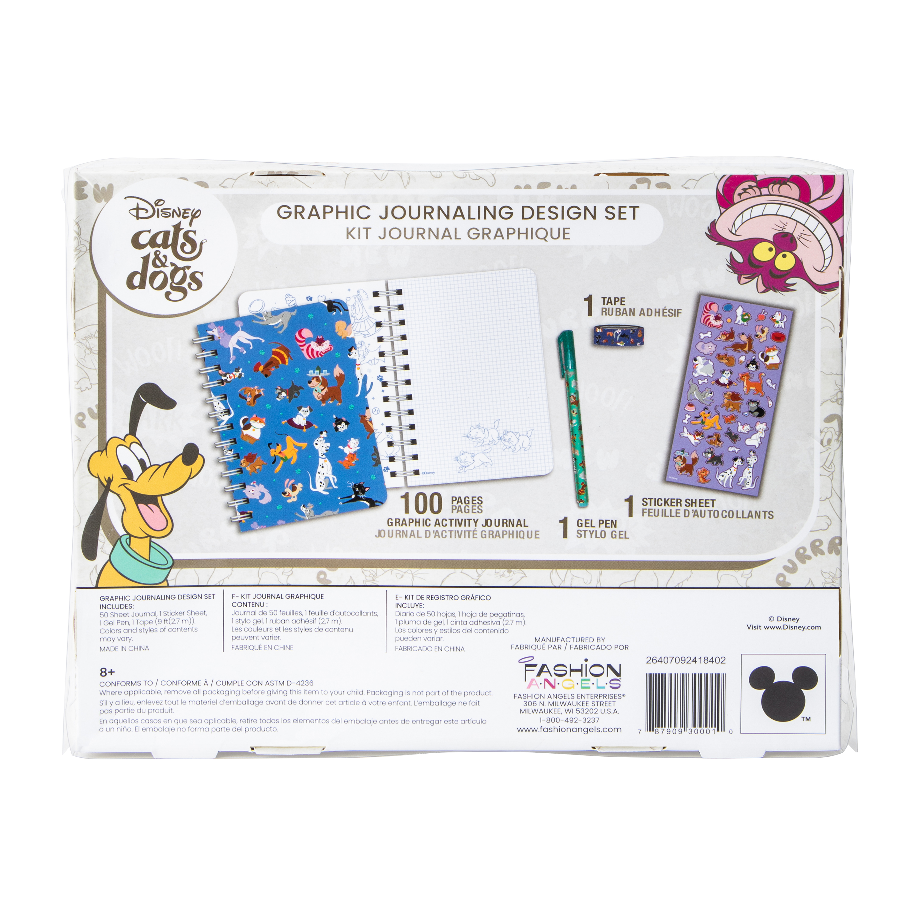 Disney Cats & Dogs Graphic Journaling Design Set