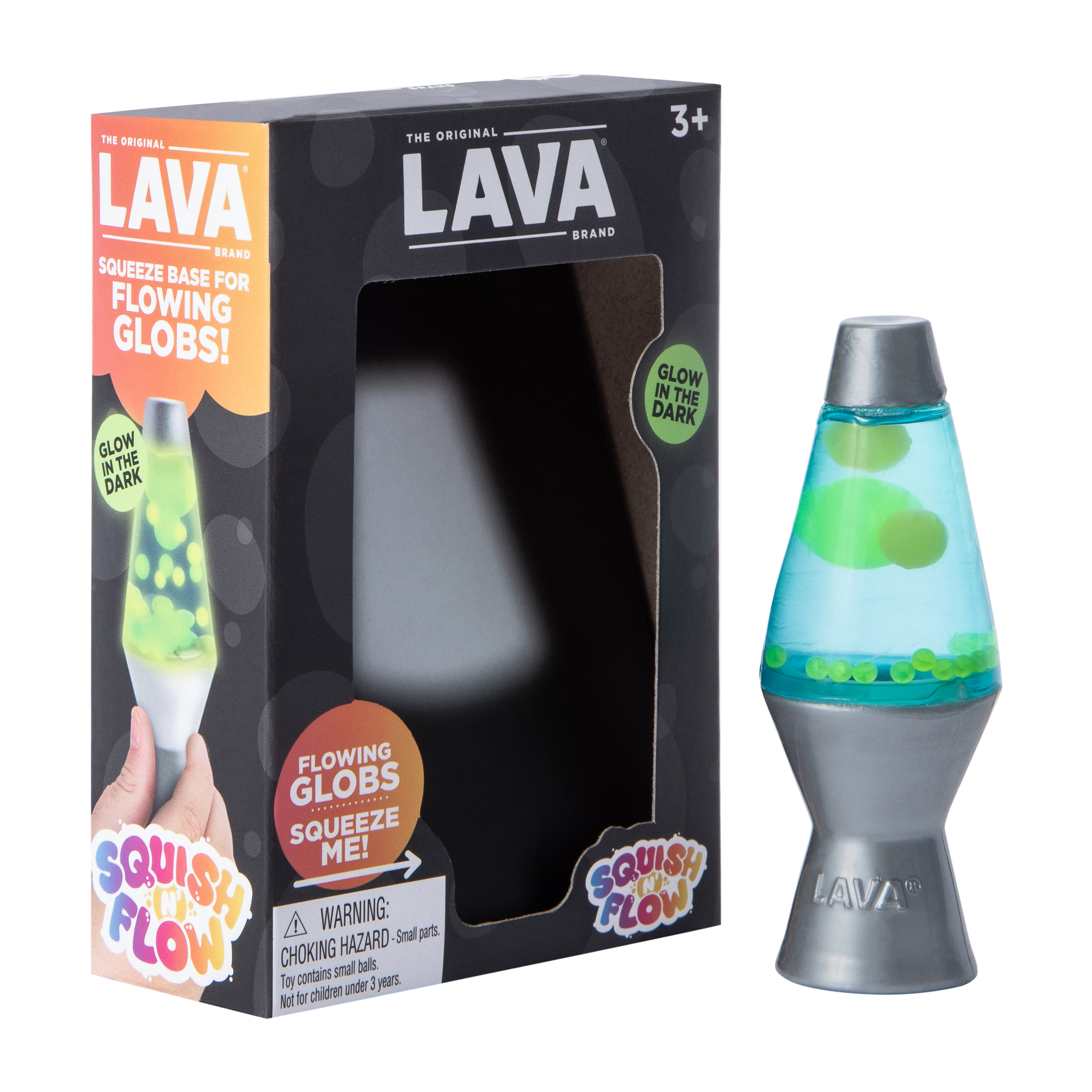 Lava® Glow In The Dark Squish N' Flow Lamp (Styles May Vary)