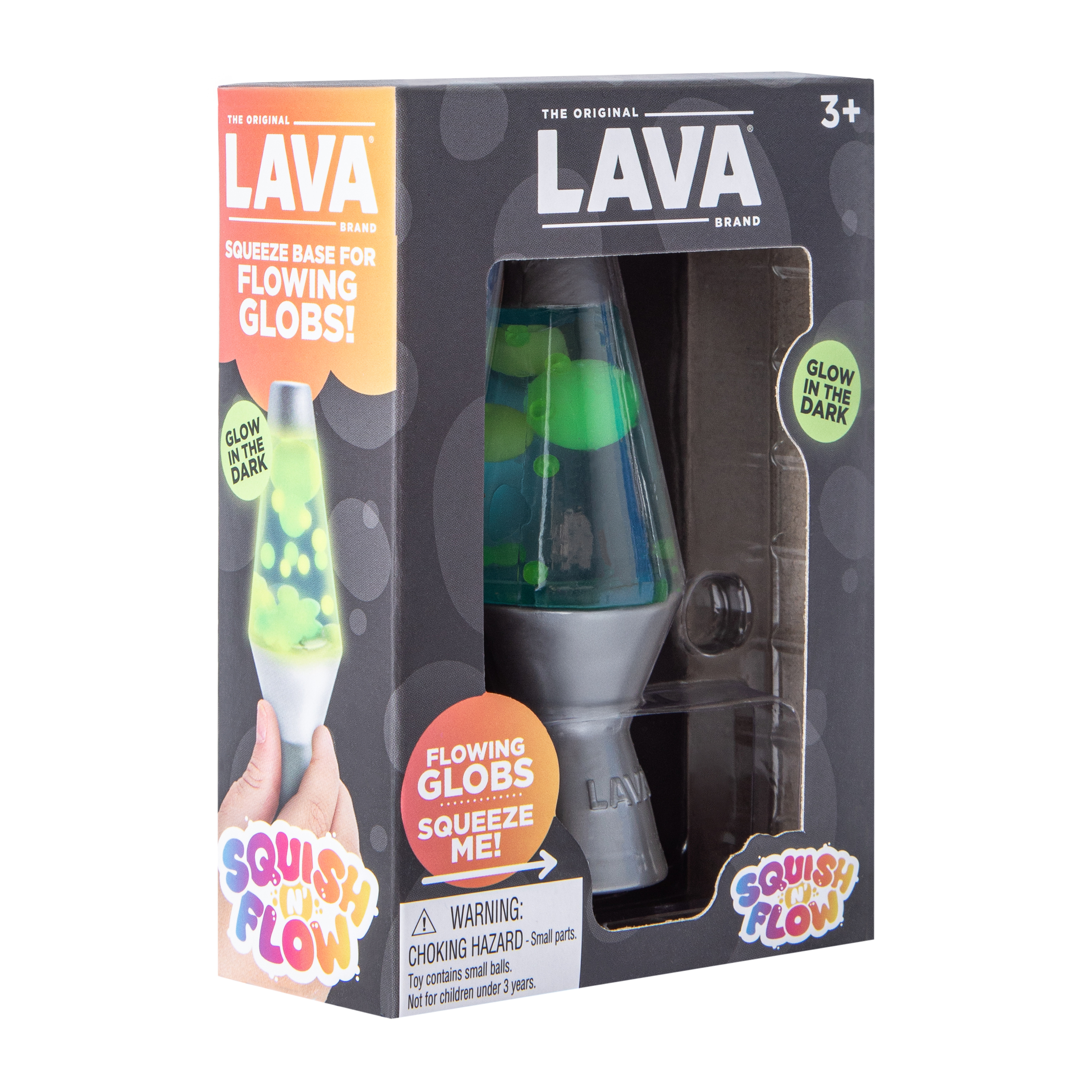 Lava® Glow In The Dark Squish N' Flow Lamp (Styles May Vary)