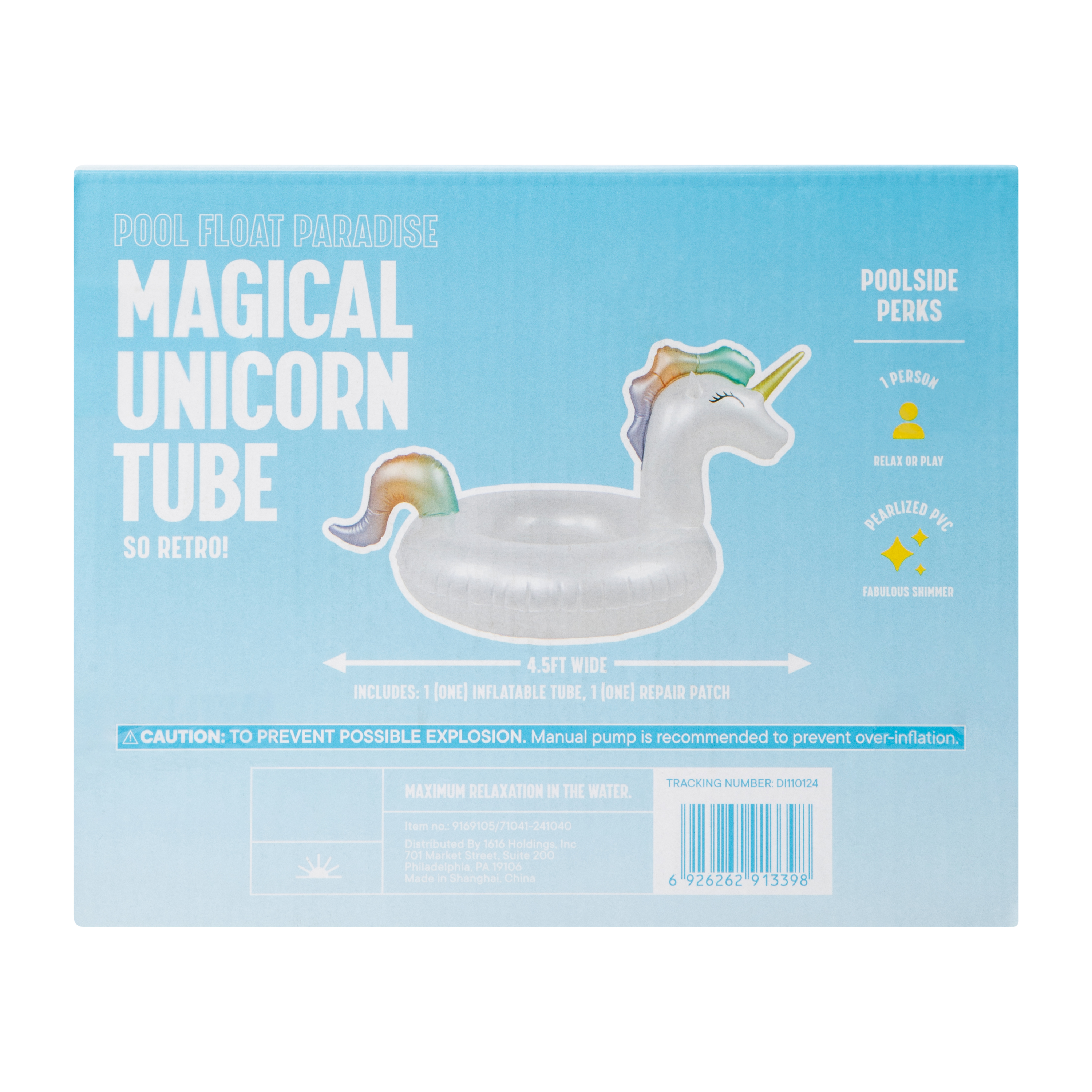 Magical Unicorn Tube Swimmer Splash Seat