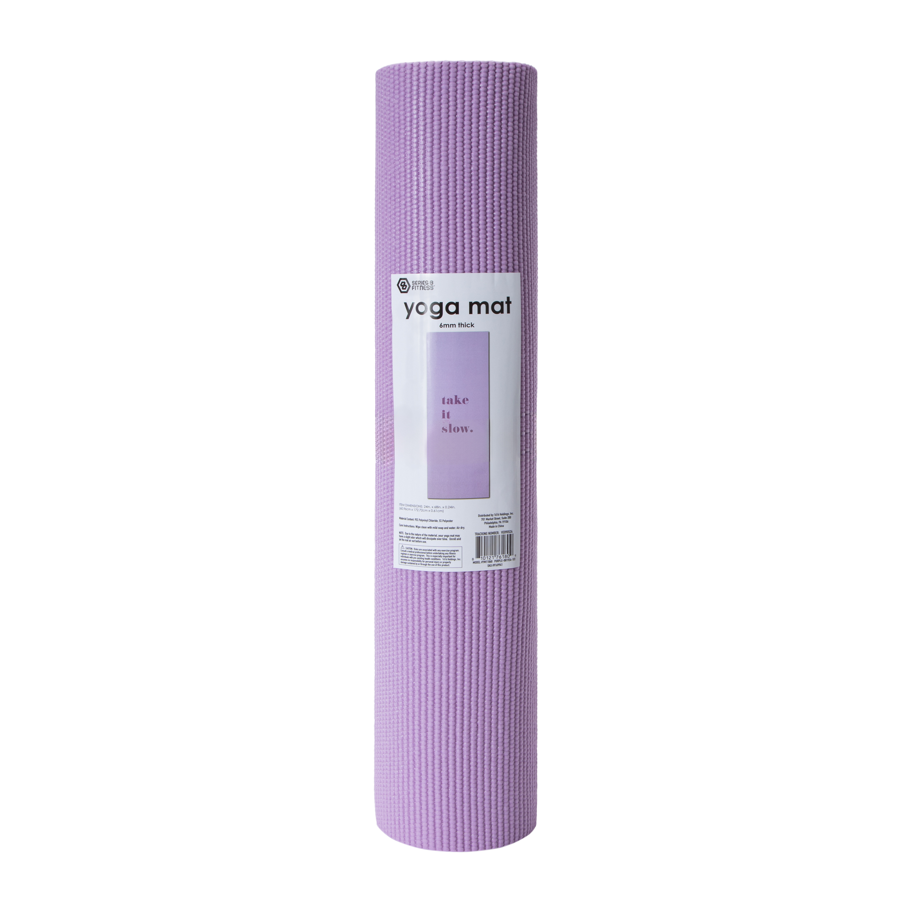Series-8 Fitness™ 6mm Printed Yoga Mat