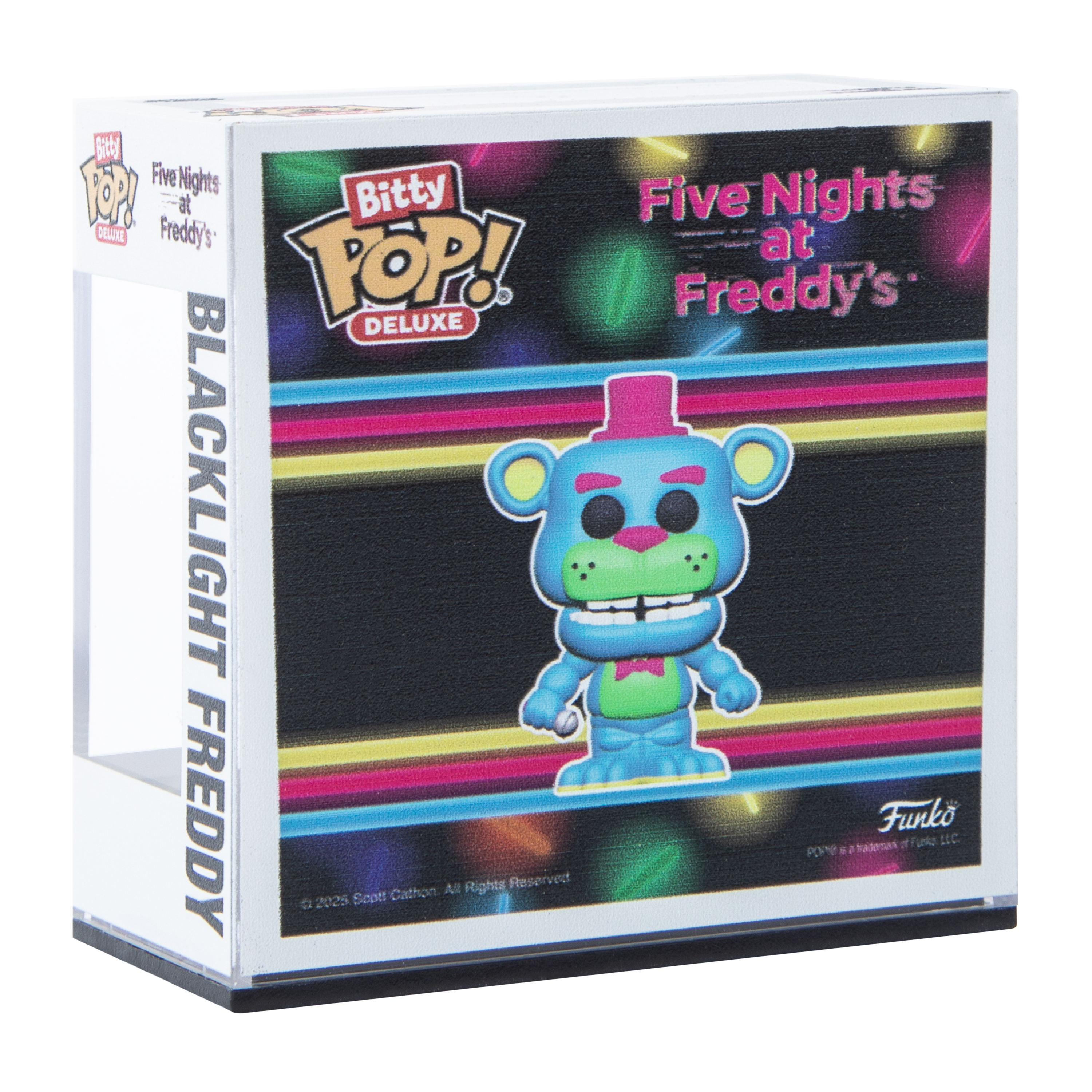 Bitty Pop!® Five Nights At Freddy's® Blacklight Freddy Vinyl Figure