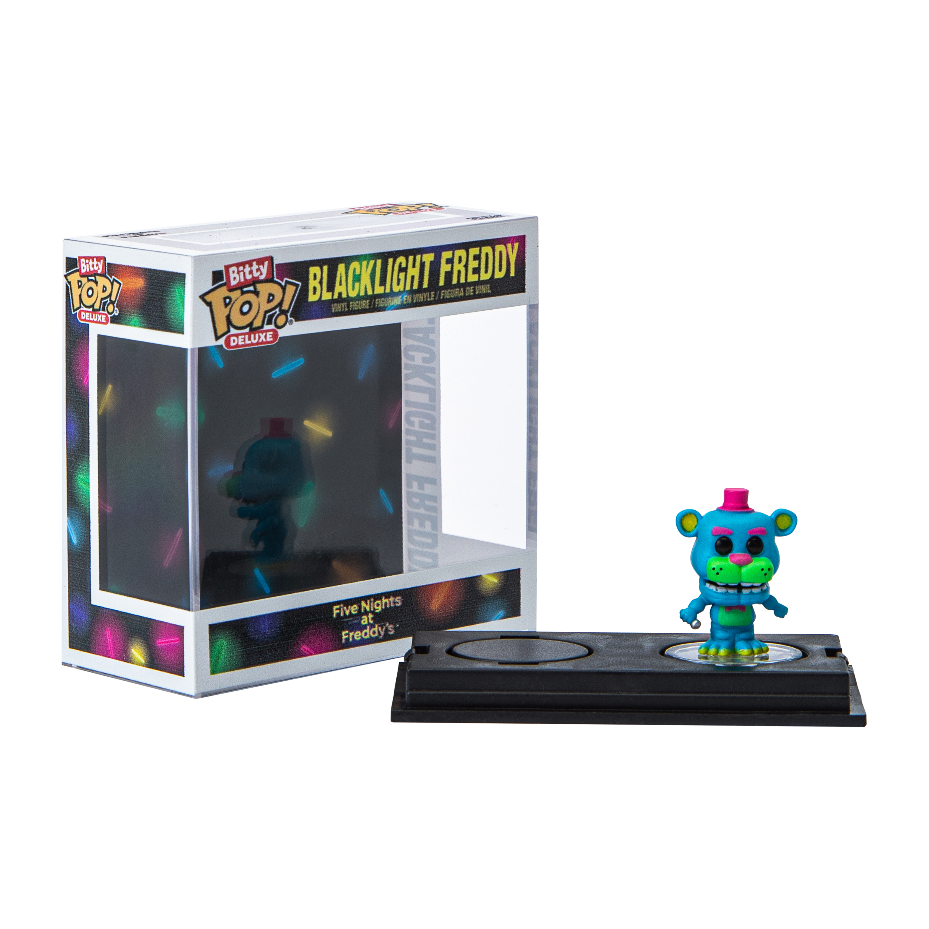 Bitty Pop!® Five Nights At Freddy's® Blacklight Freddy Vinyl Figure