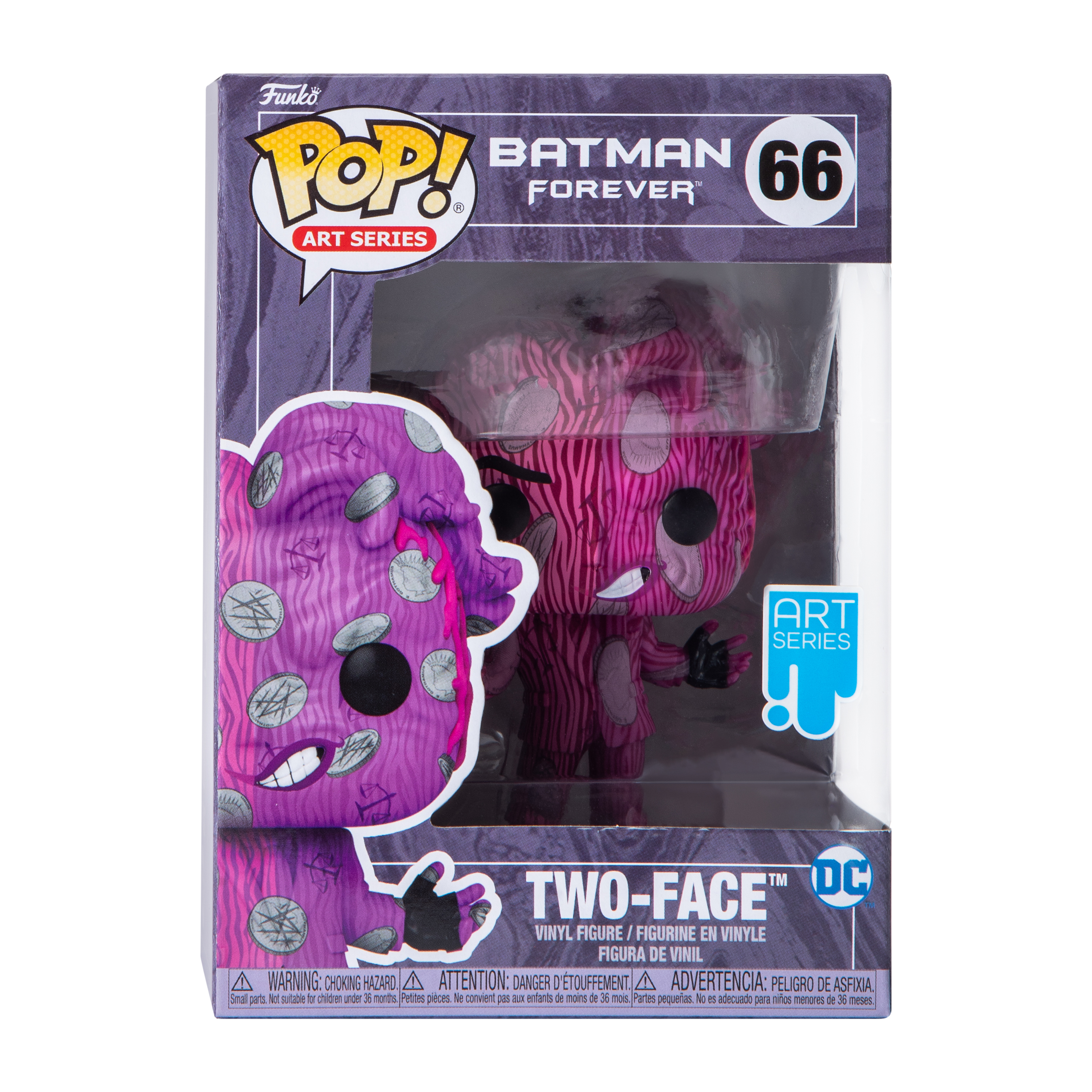 Funko Pop!® Art Series Batman Forever™ Two-Face™ Vinyl Figure