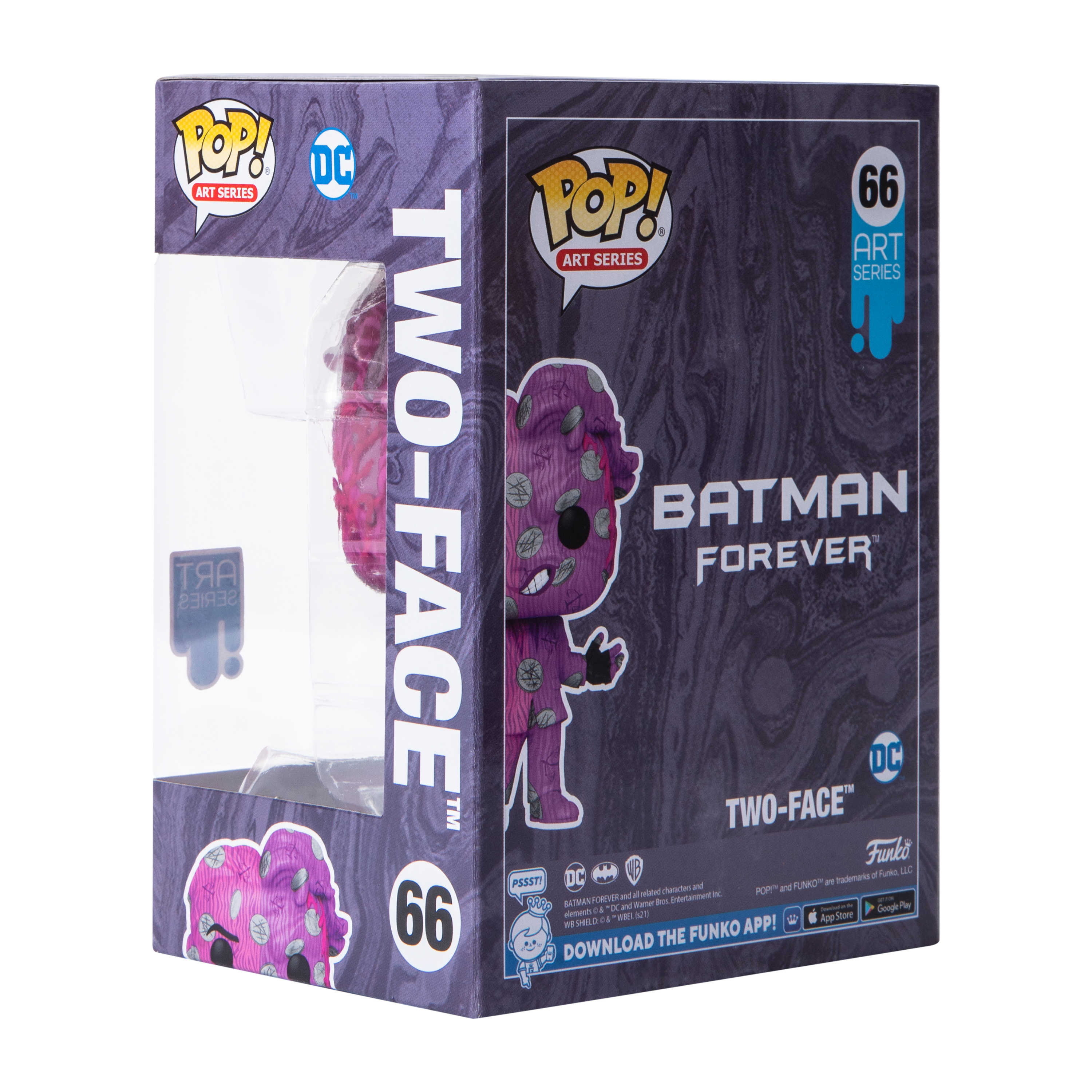 Funko Pop!® Art Series Batman Forever™ Two-Face™ Vinyl Figure