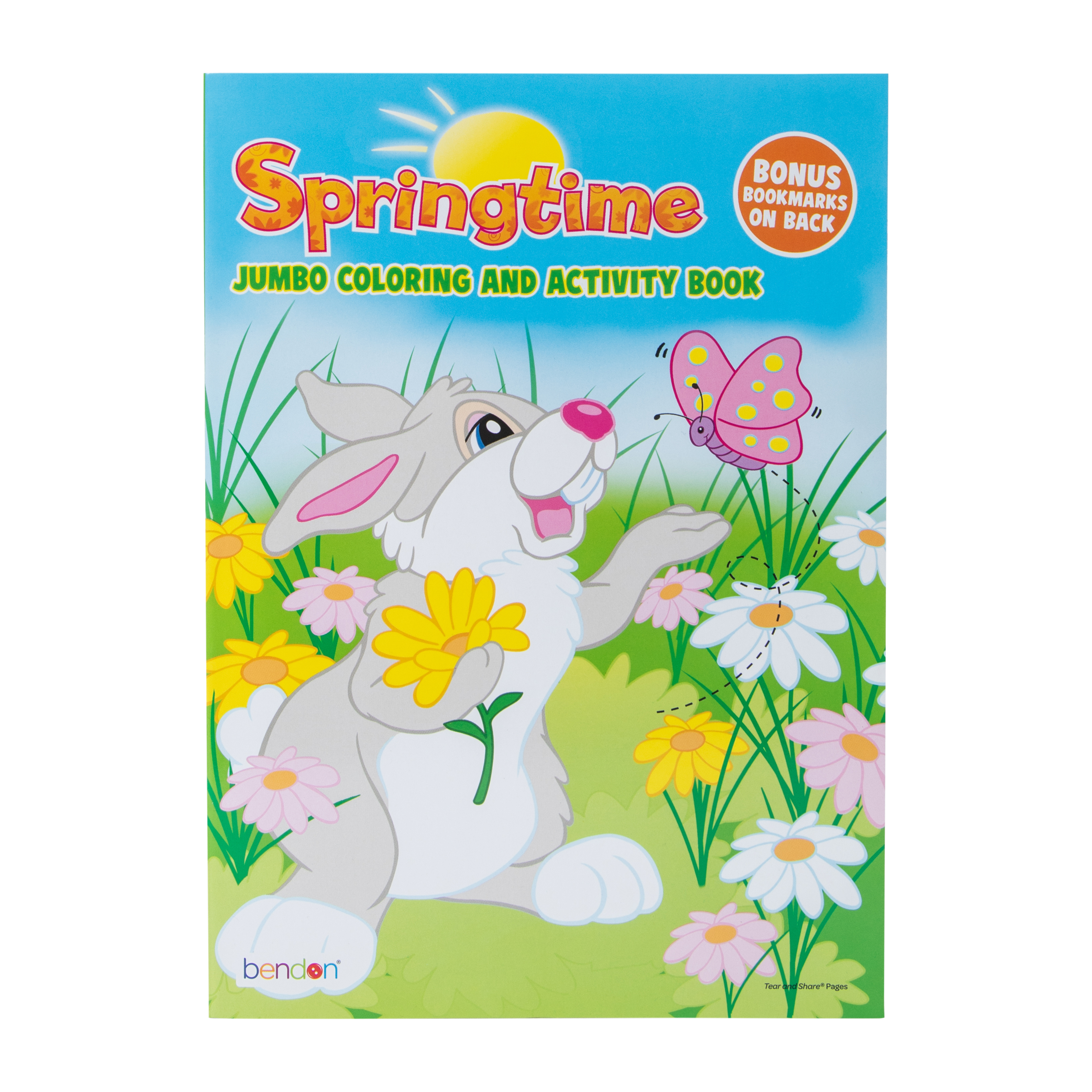 Springtime Easter Jumbo Coloring And Activity Book
