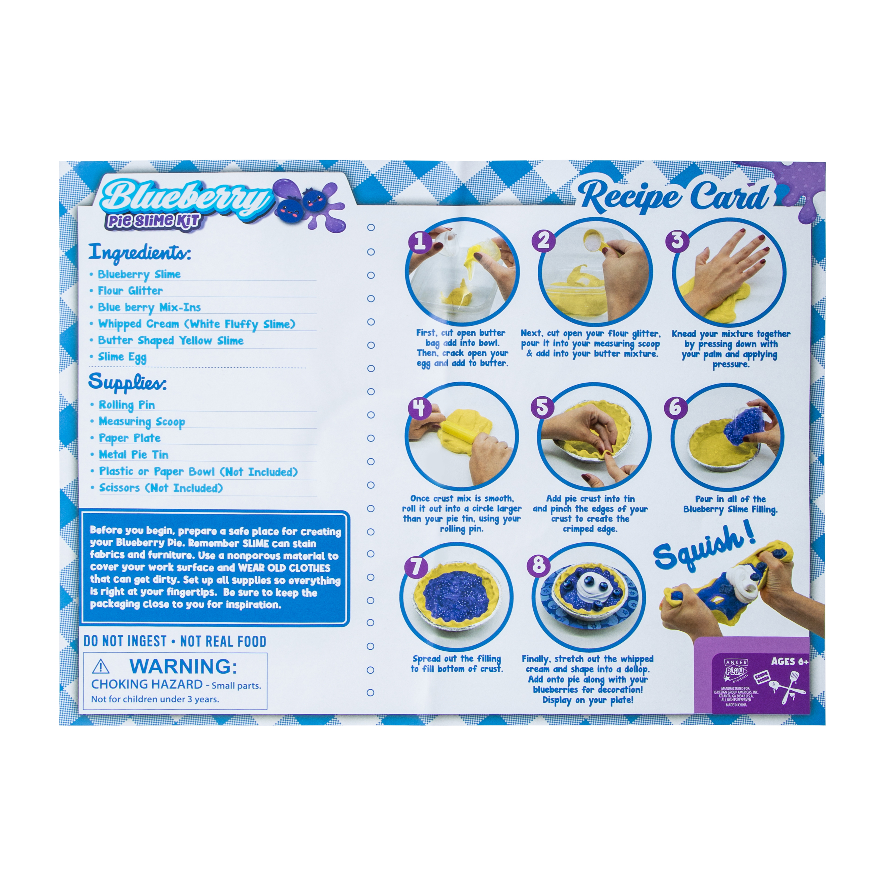 Goopy Foody™ Food Slime Kit