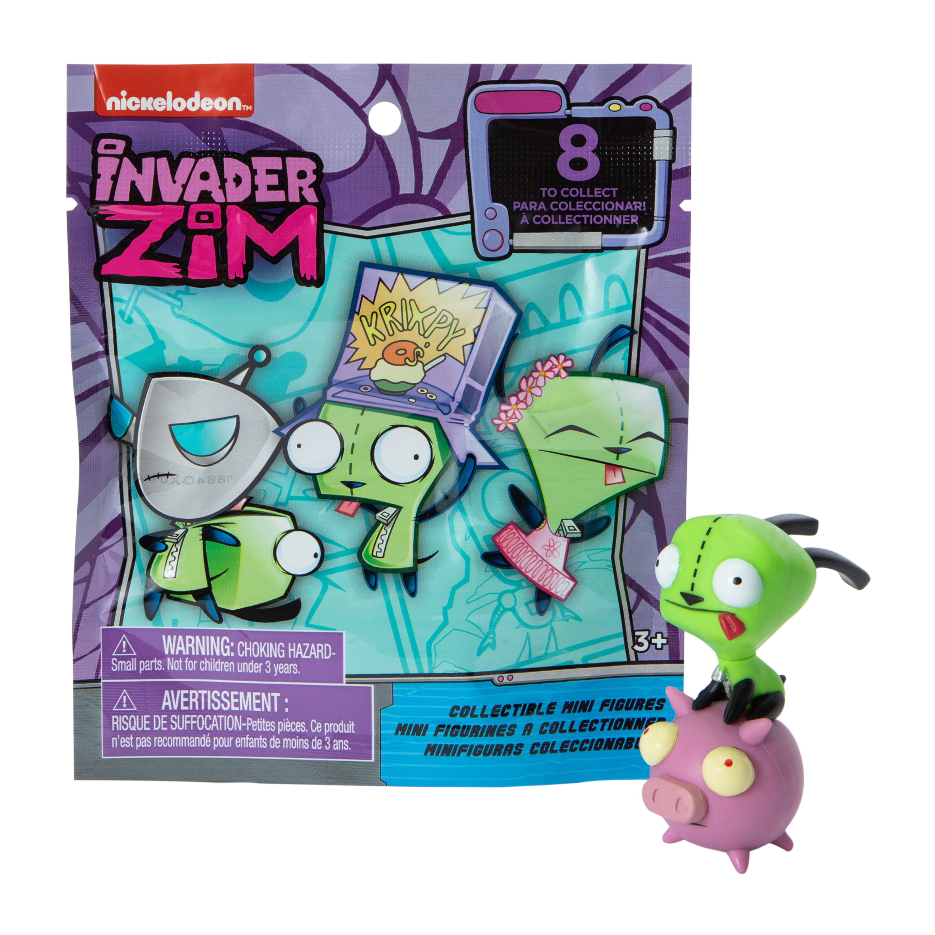 Nickelodeon™ Invader Zim Collectible Mini Figure (Styles May Vary)