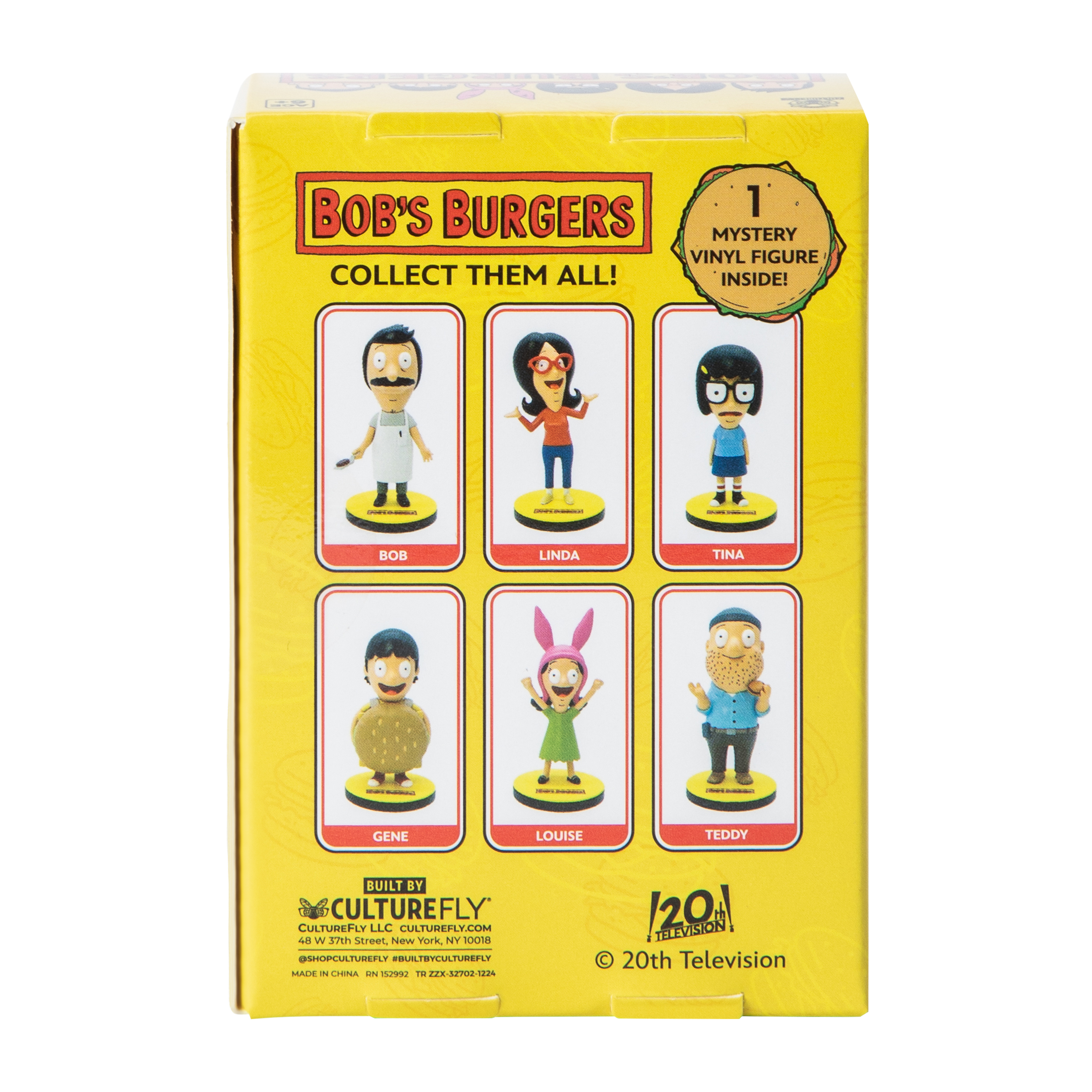 Bob's Burgers Mystery Vinyl Figure (Styles May Vary