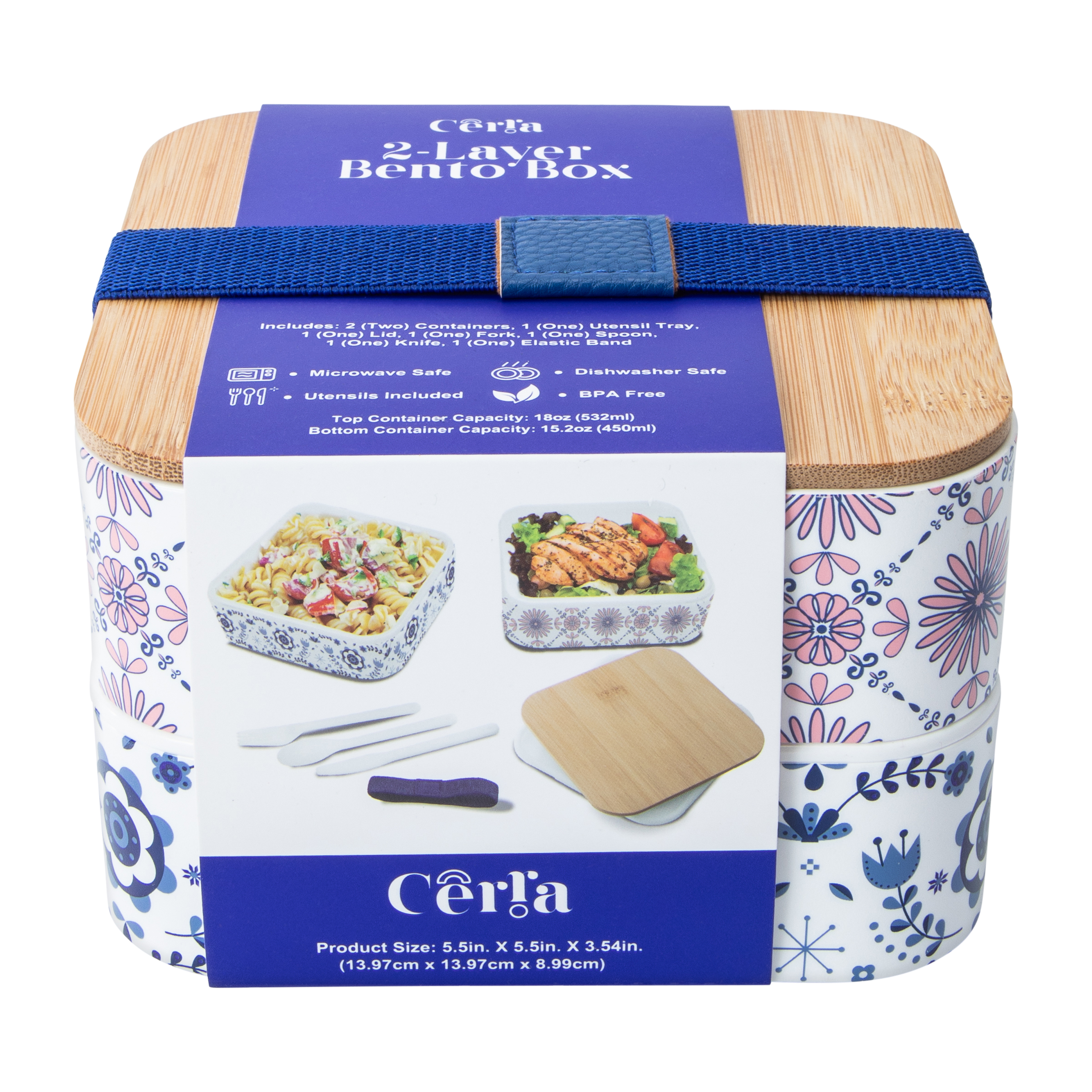 2-Layer Bento Box