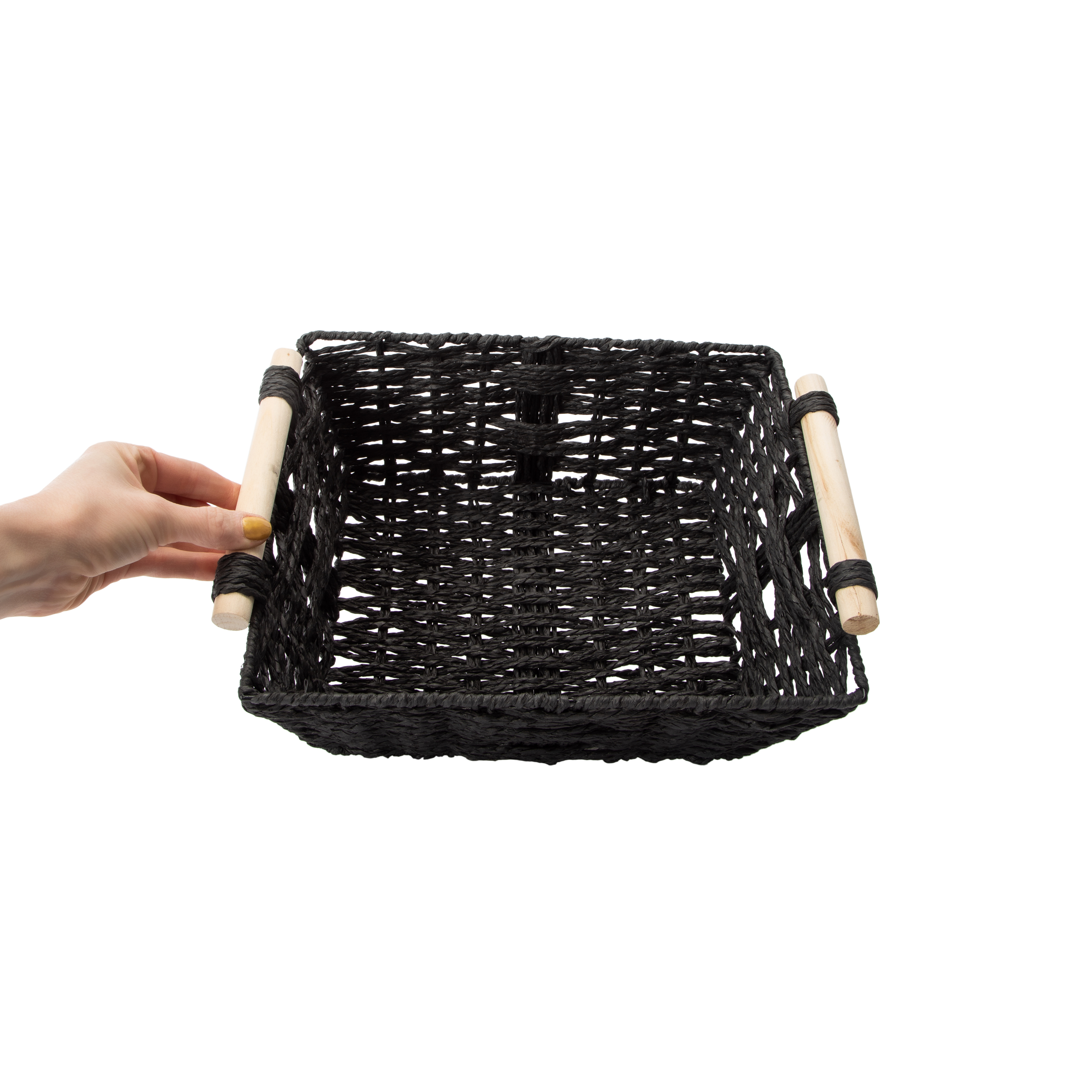 Woven Paper Storage Bin