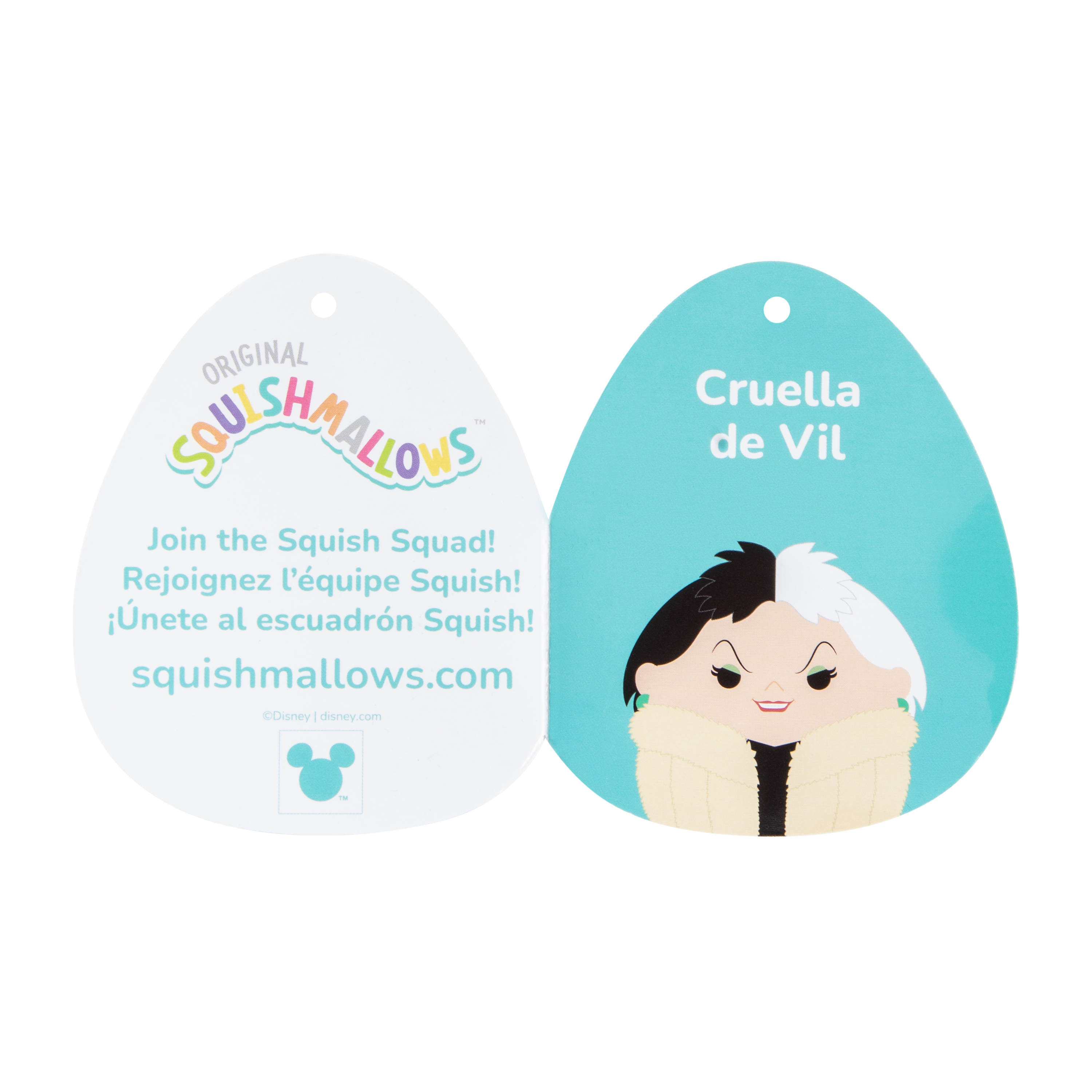 Disney Squishmallows™ Villains Plush