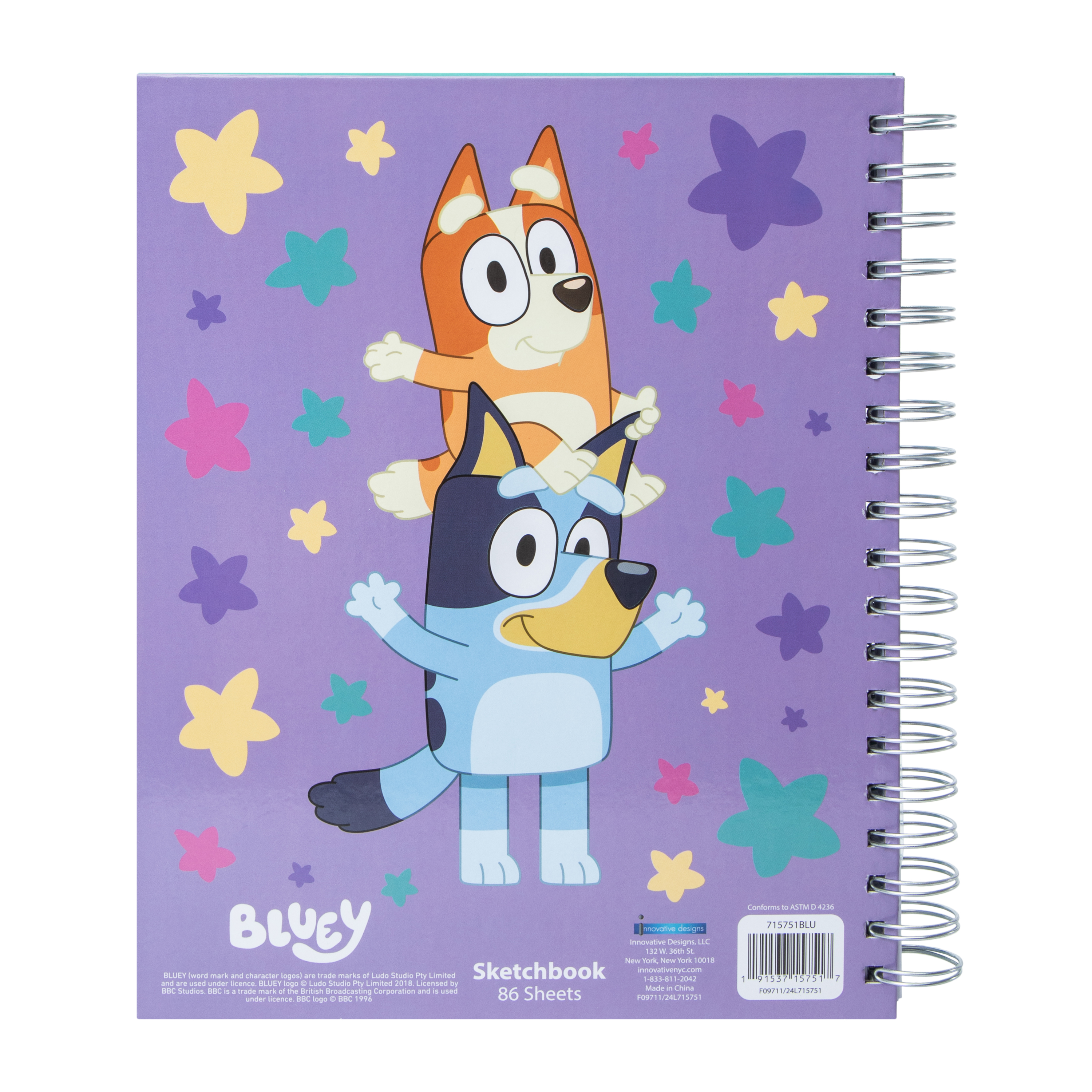 Bluey Sketchbook Set