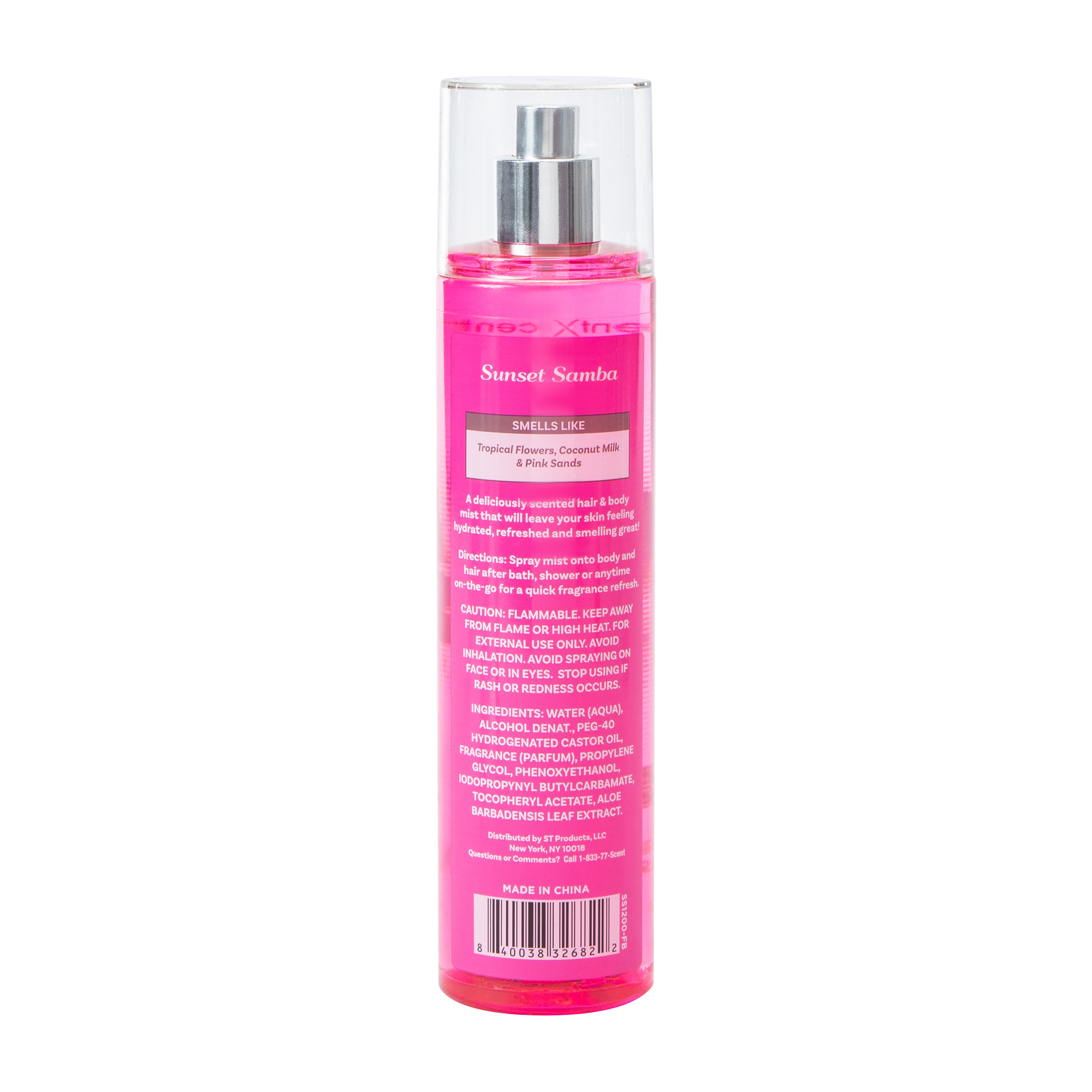 Solar Flare Sunset Samba Hair & Body Fragrance Mist 7oz