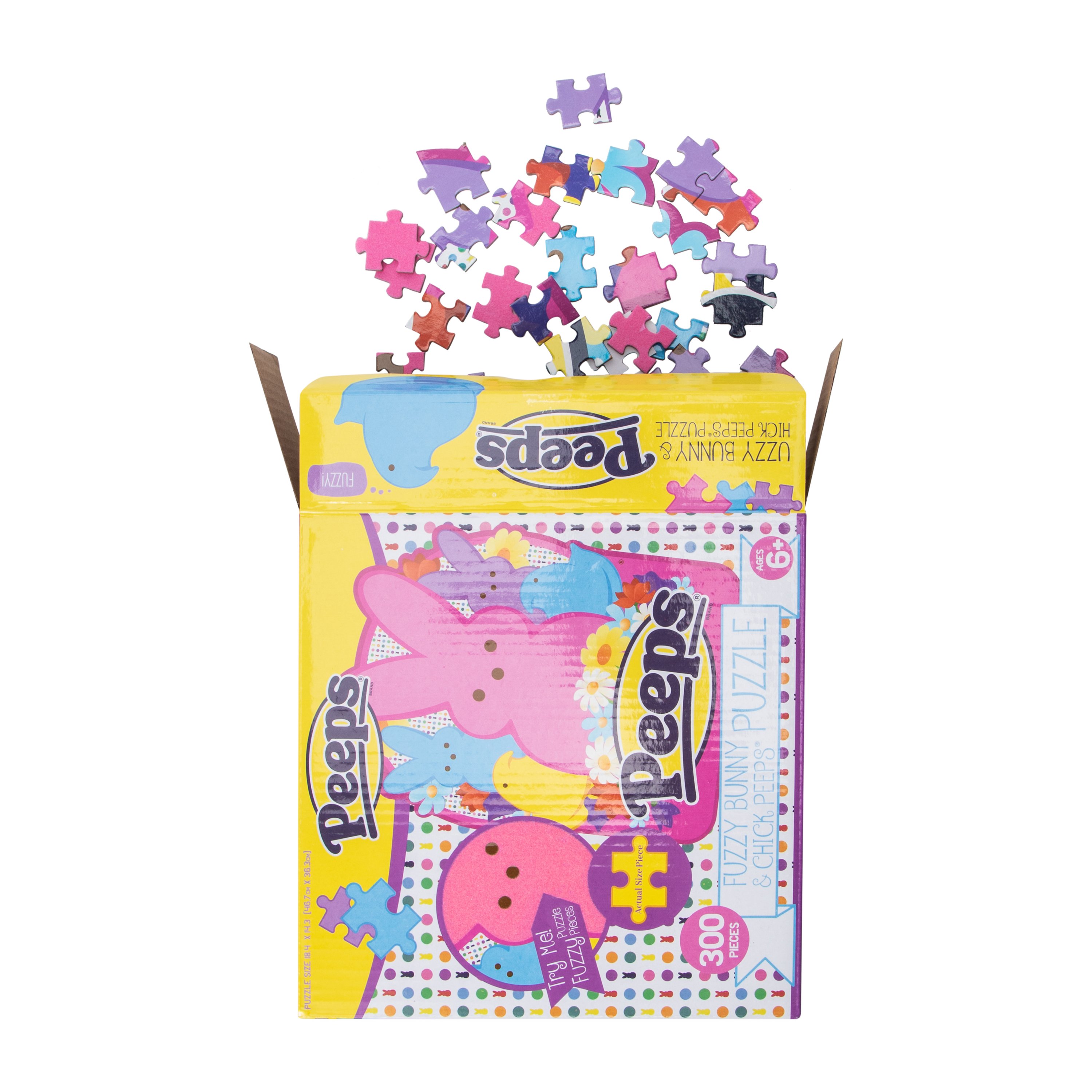 Peeps® Fuzzy Bunny & Chicken Peeps® Puzzle 300-Pieces