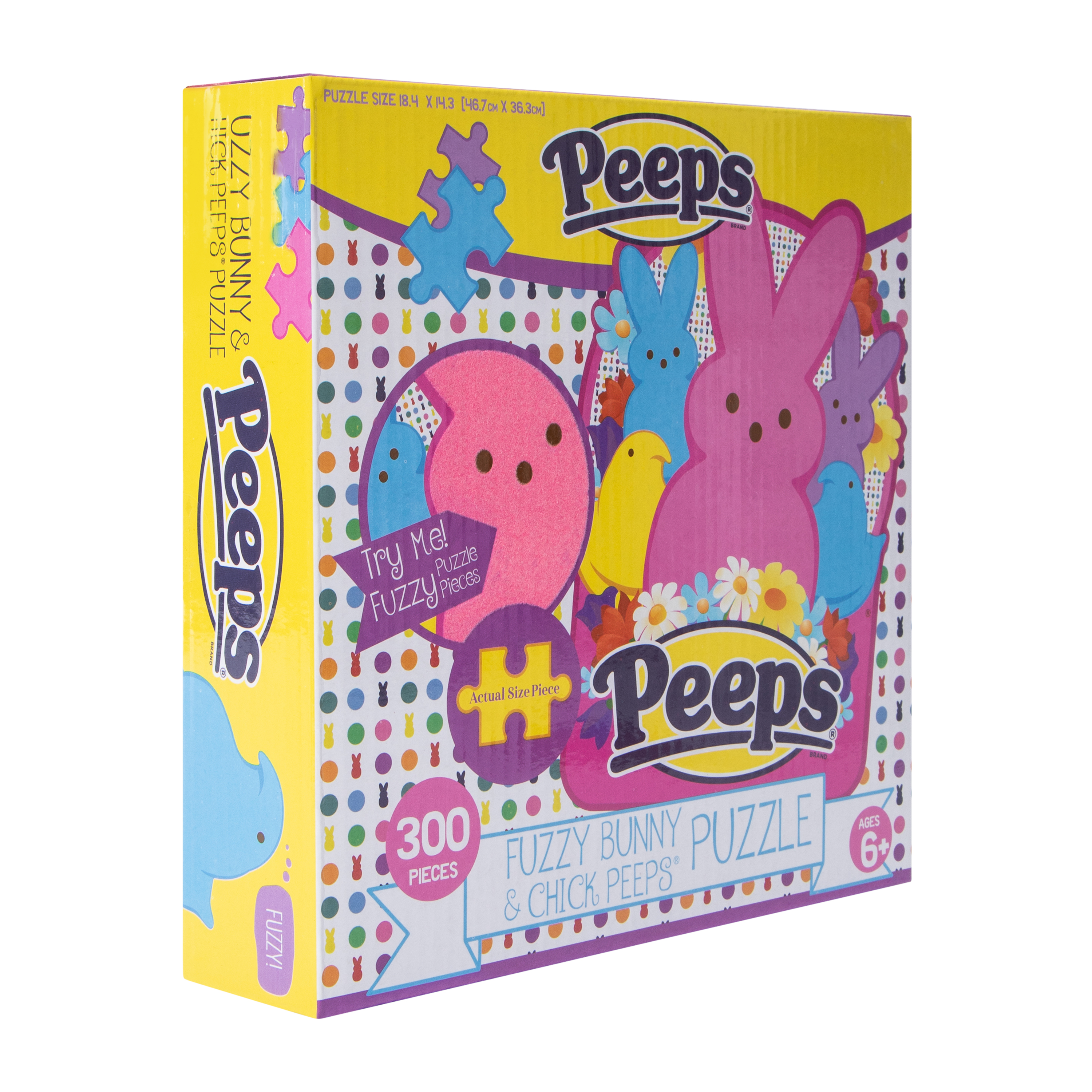 Peeps® Fuzzy Bunny & Chicken Peeps® Puzzle 300-Pieces