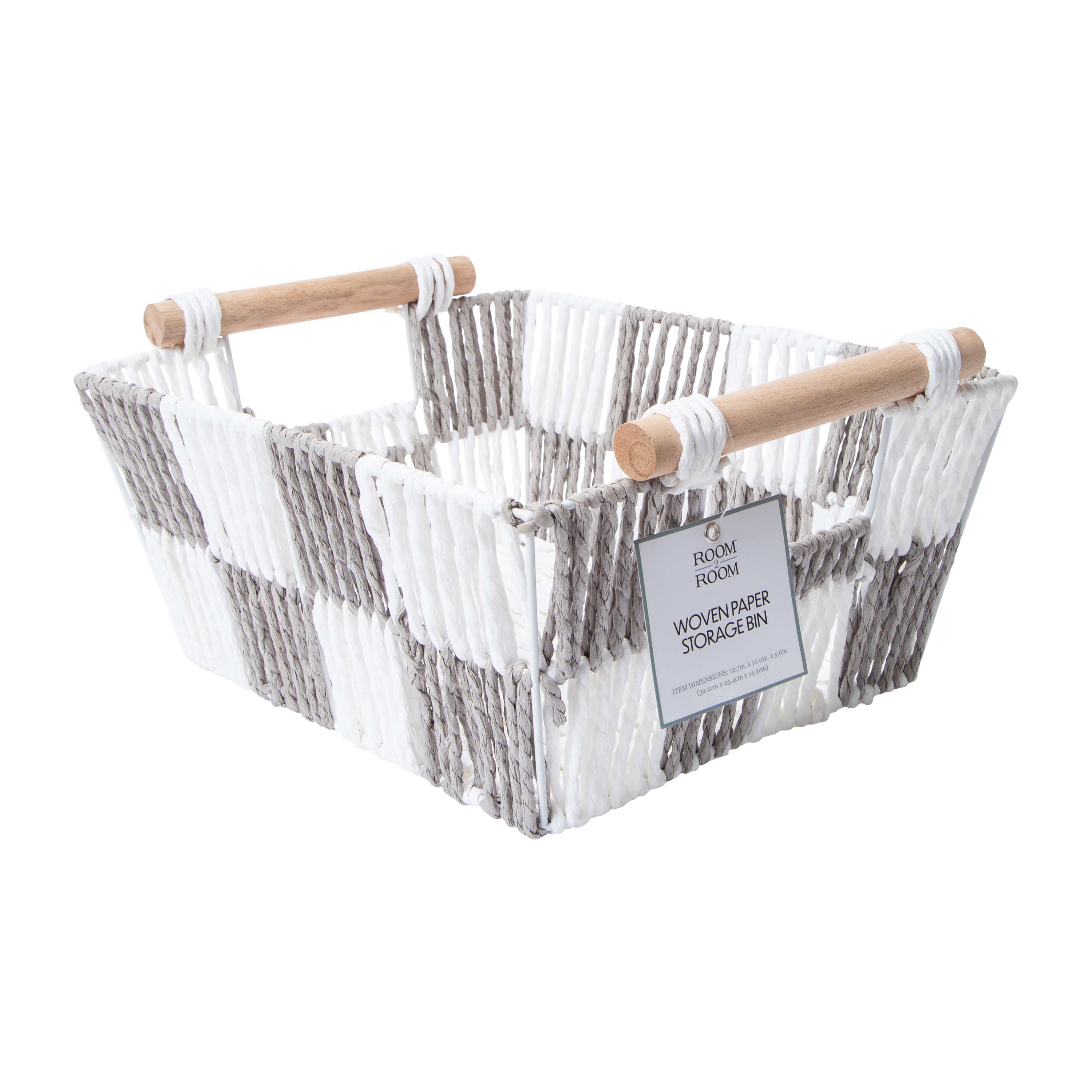 Woven Paper Bin