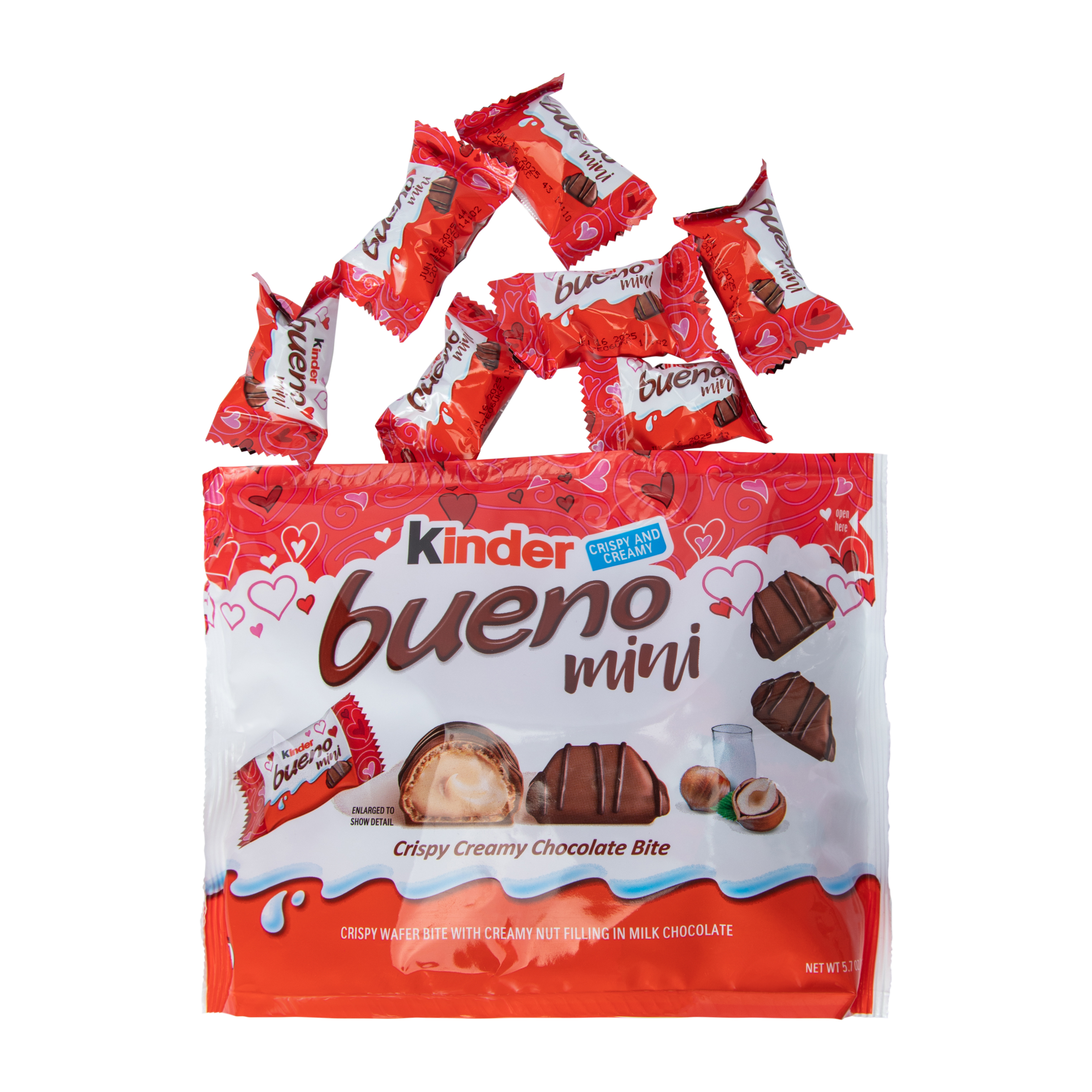Kinder Bueno Mini Crispy Wafer Chocolates 5.7oz