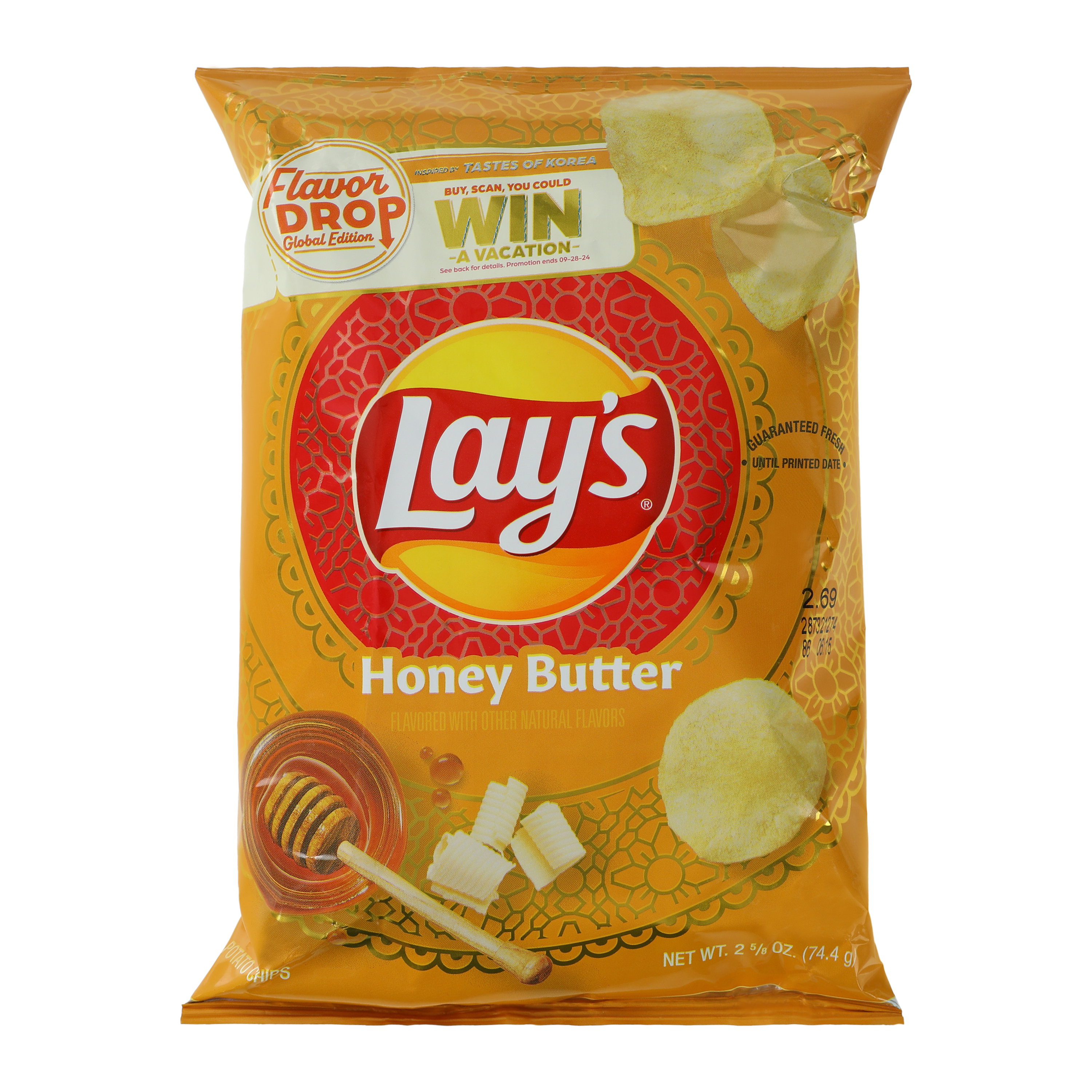 Lay's® Honey Butter Potato Chips 2.625oz