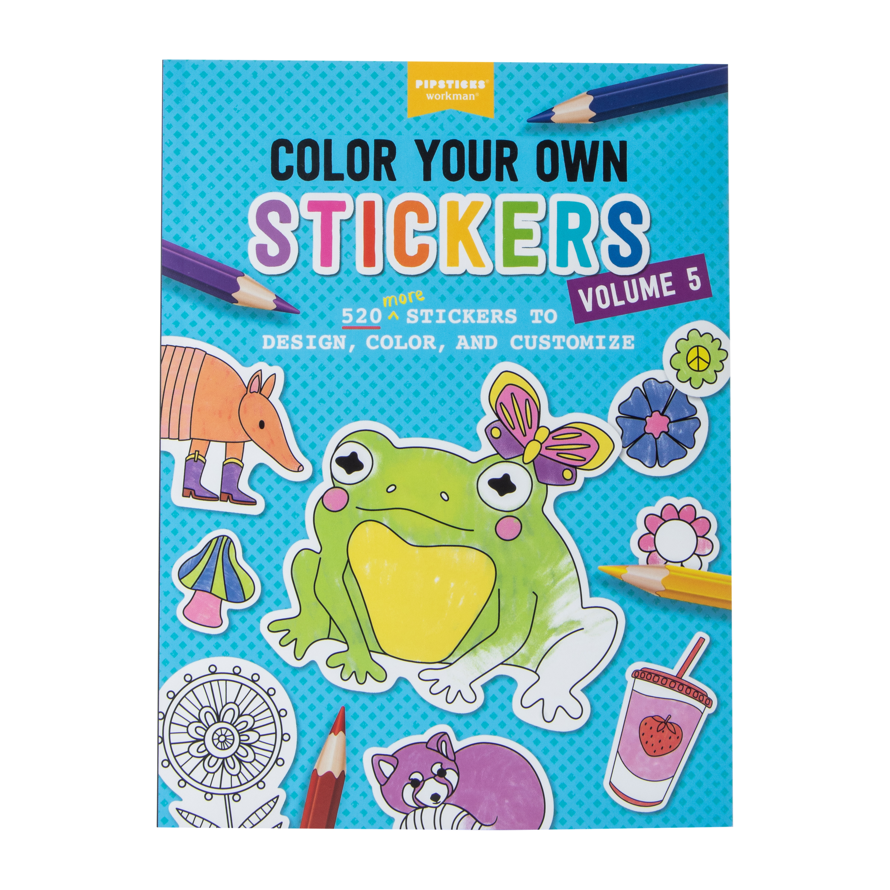 Color Your Own Stickers Book Vol.5