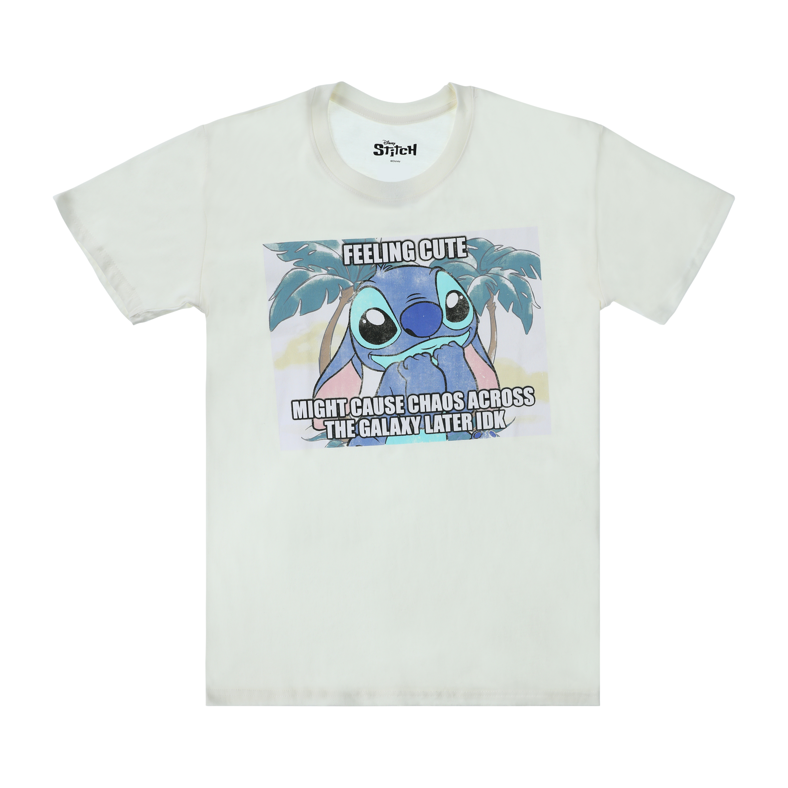 Disney Stitch Feeling Cute Graphic Tee