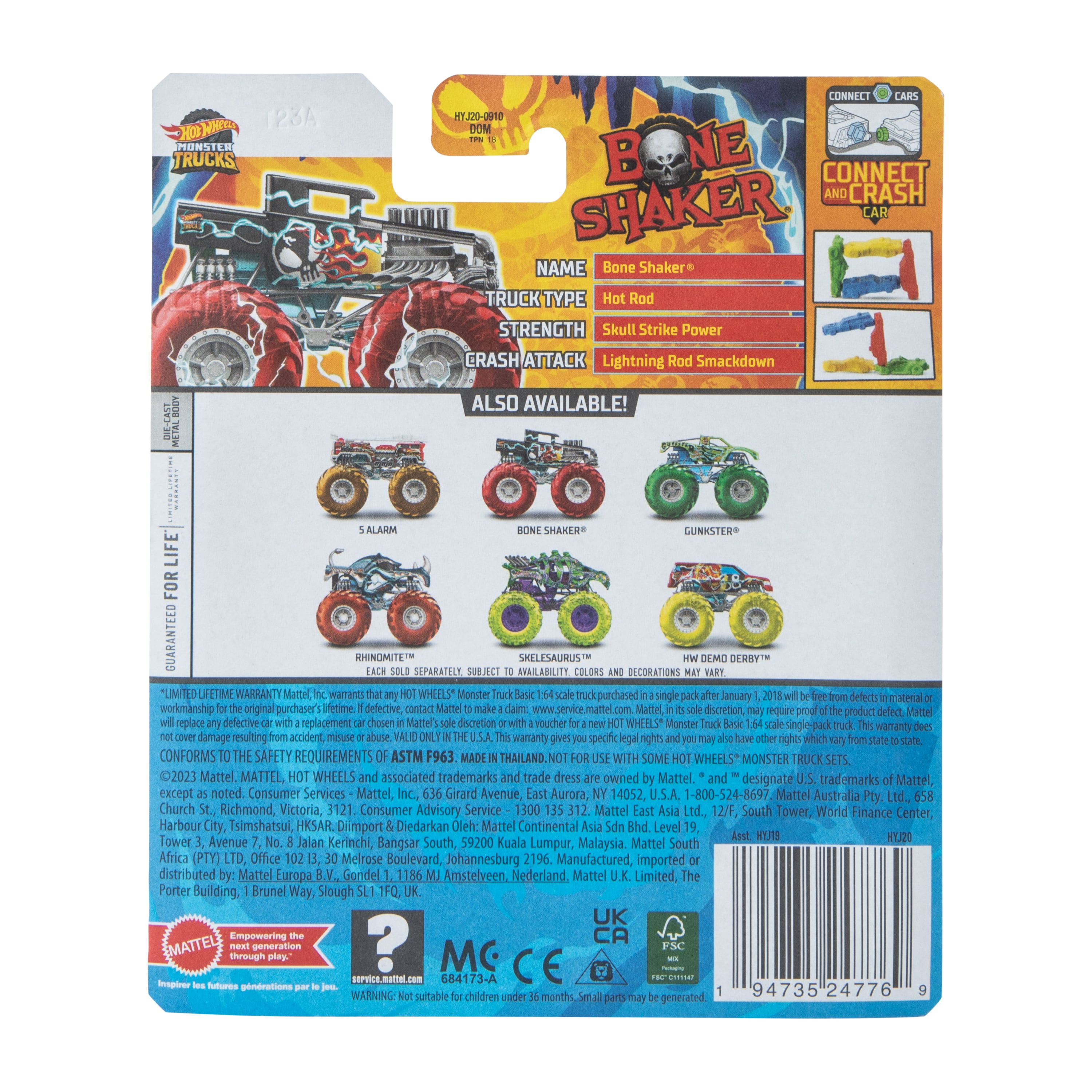 Hot Wheels® Monster Trucks Power Smashers (Styles May Vary)