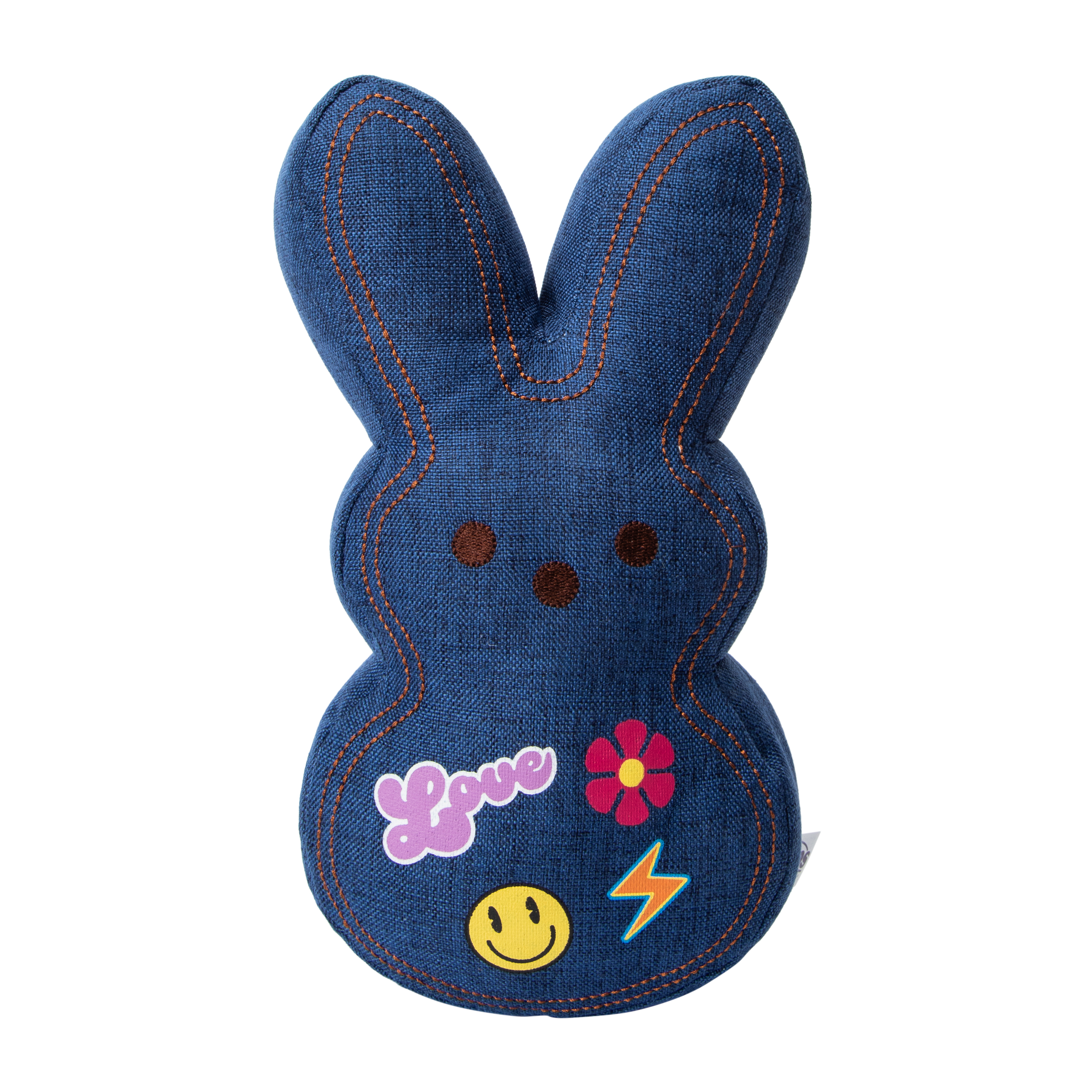 Peeps® Denim Bunny Plush