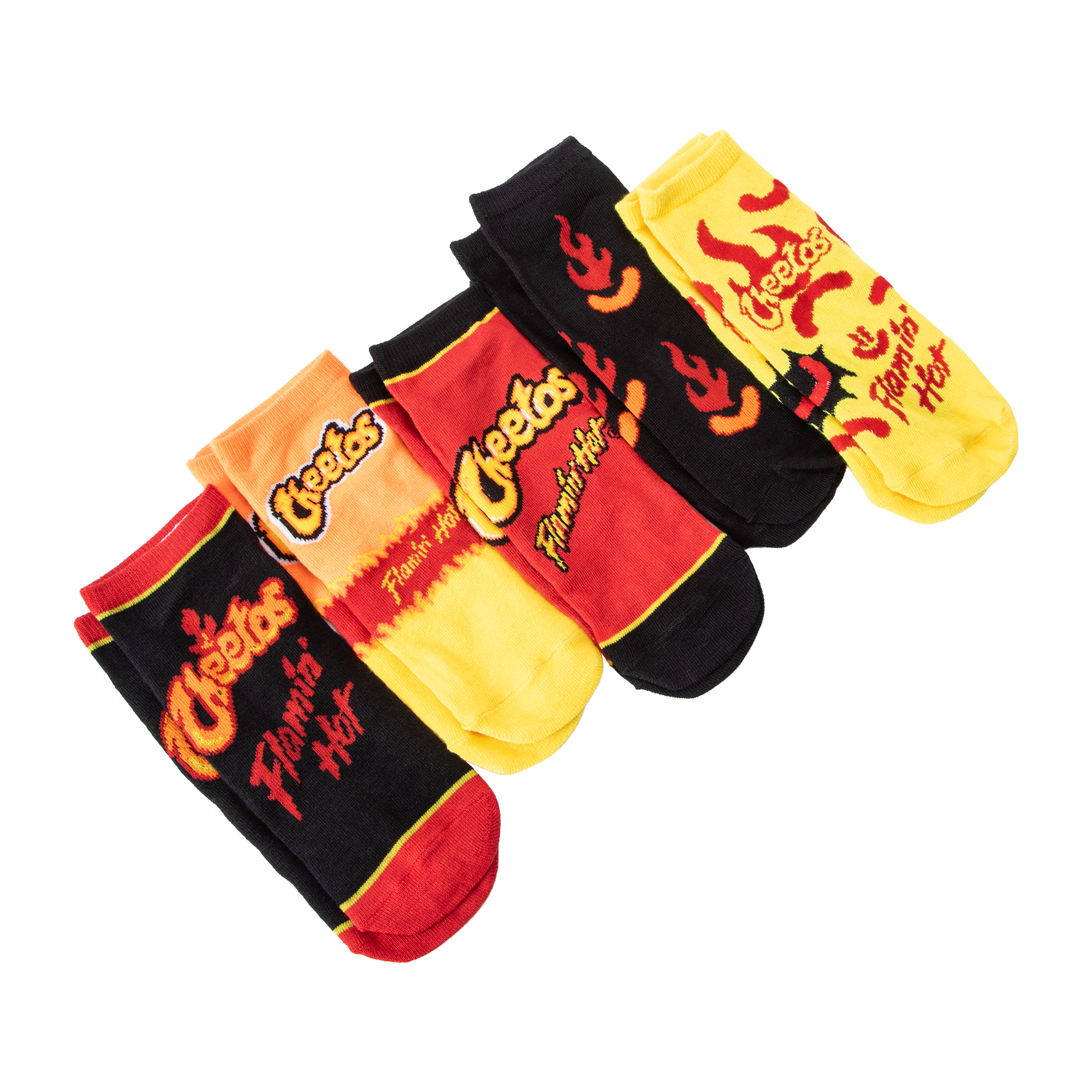 Juniors Cheetos® Flamin' Hot Ankle Socks 5-Pairs