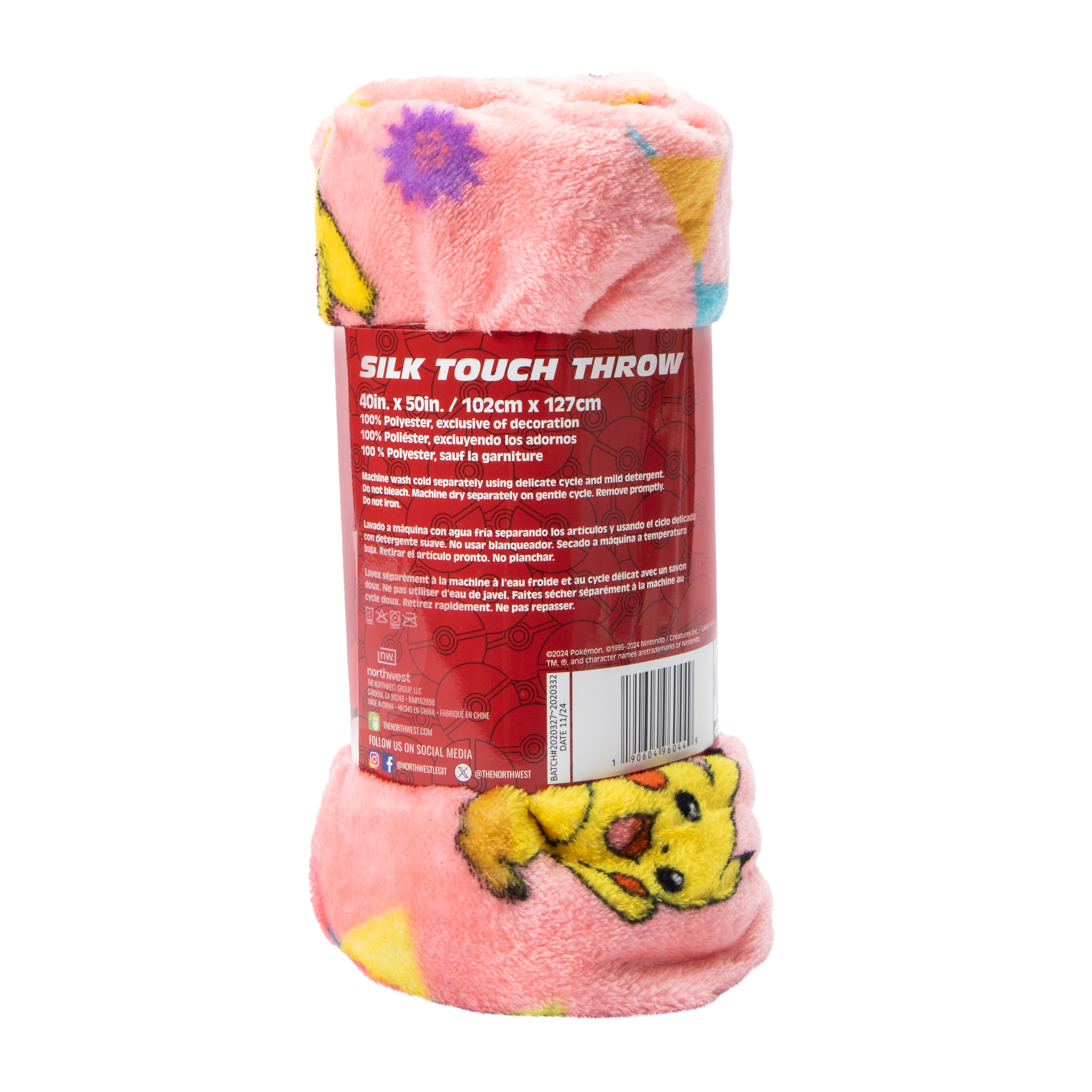 Pokémon™ Silk Touch Throw 40in x 50in