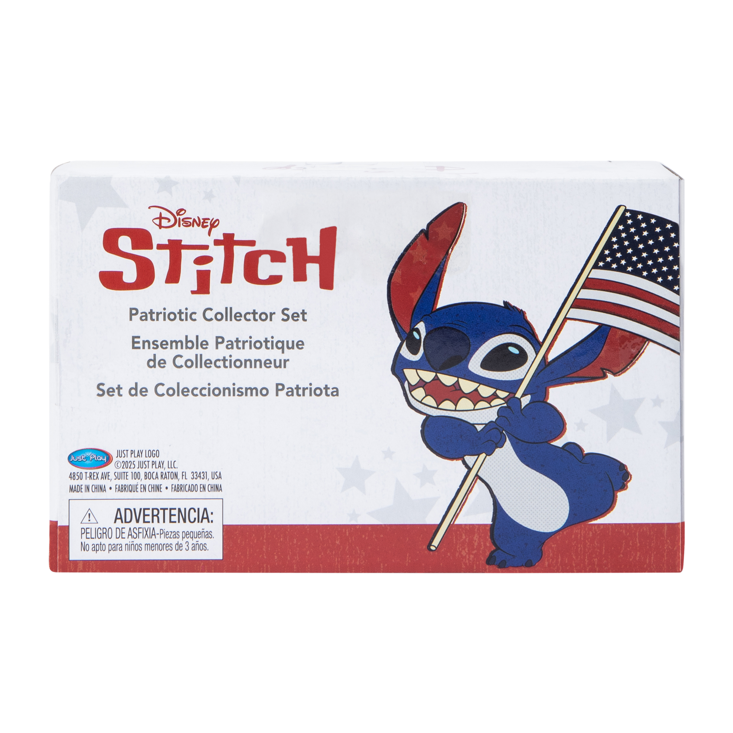 Disney Stitch Patriotic Collector Set