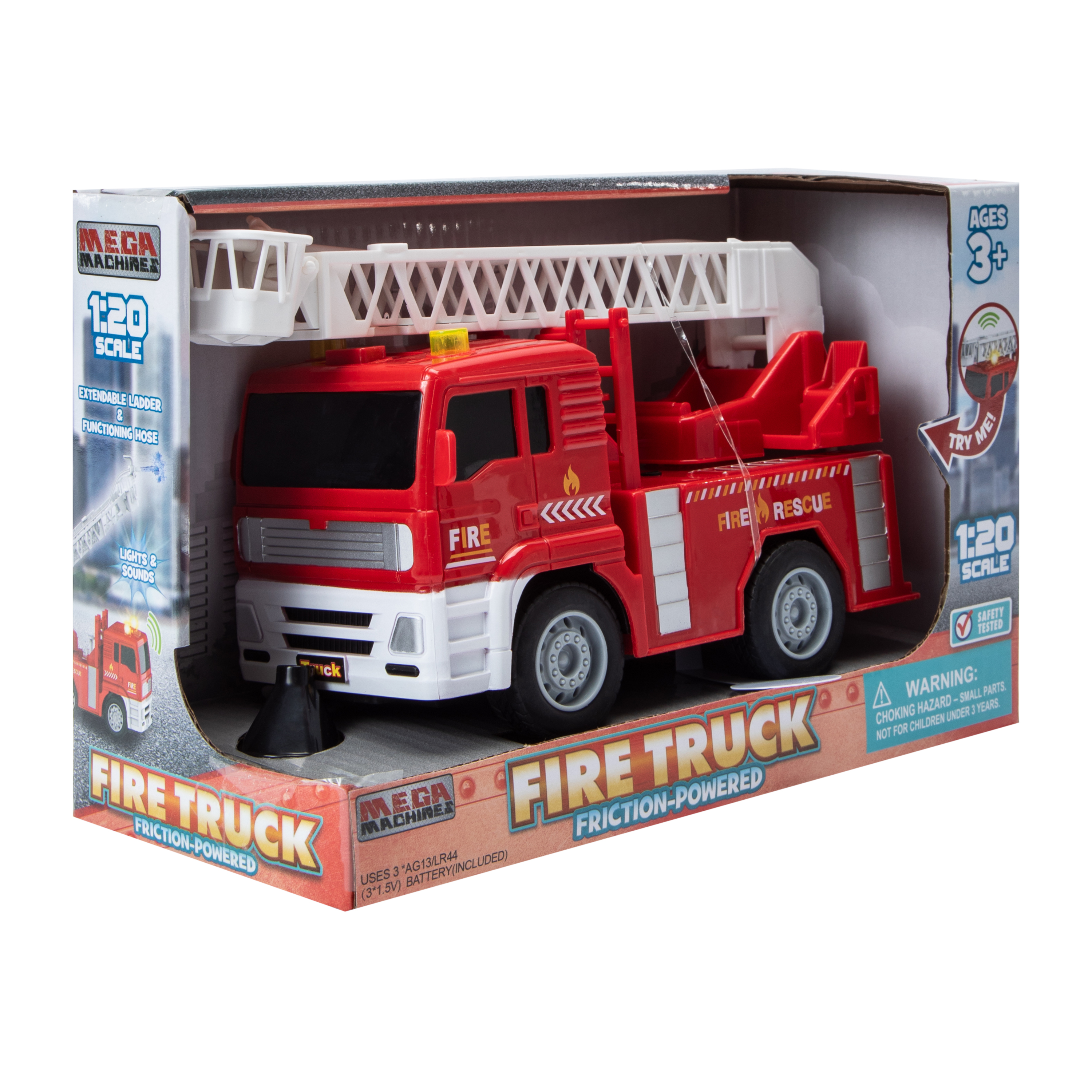 Mega Machines Friction-Powered Vehicle Toy