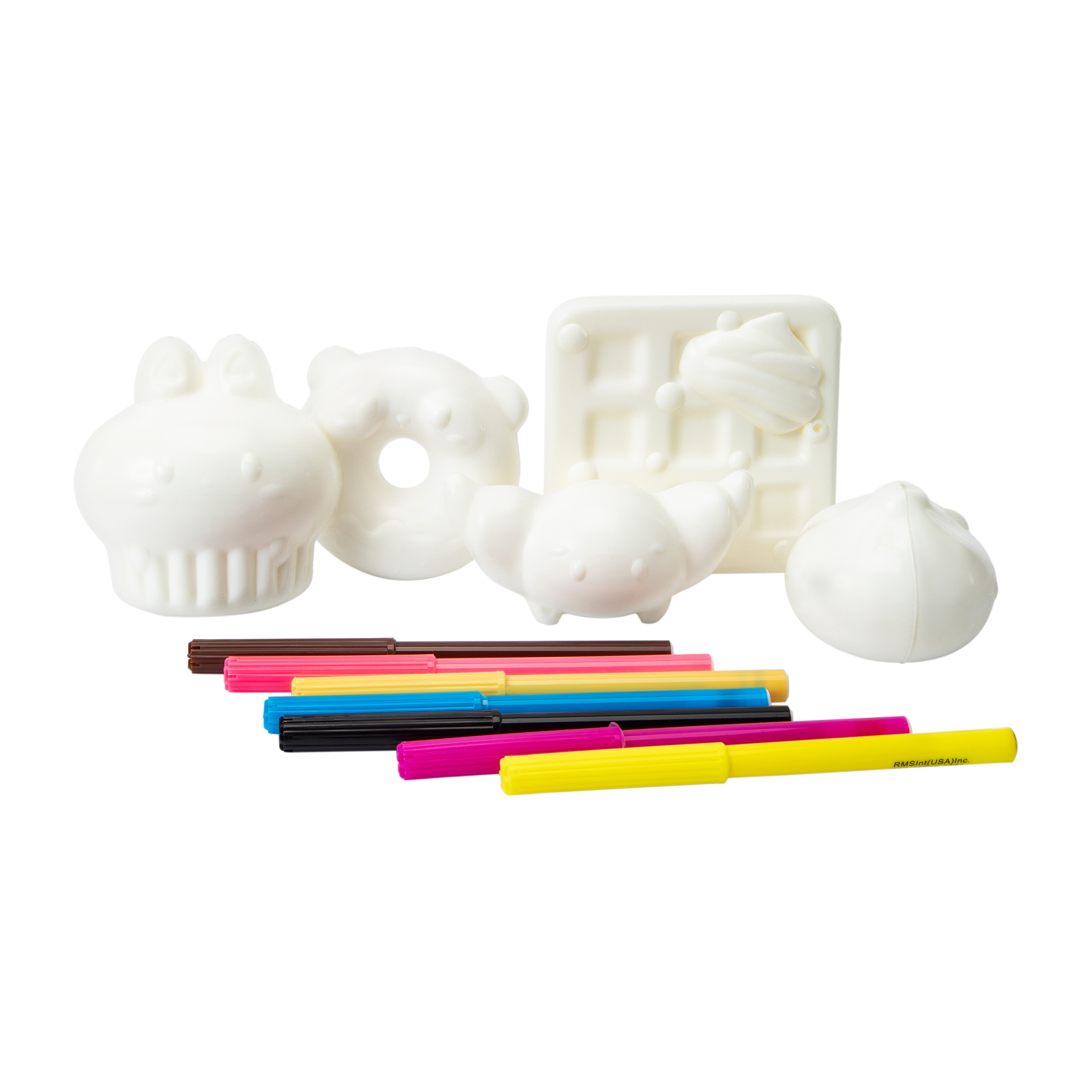 Crafty Crew Color Your Own Squishies Set