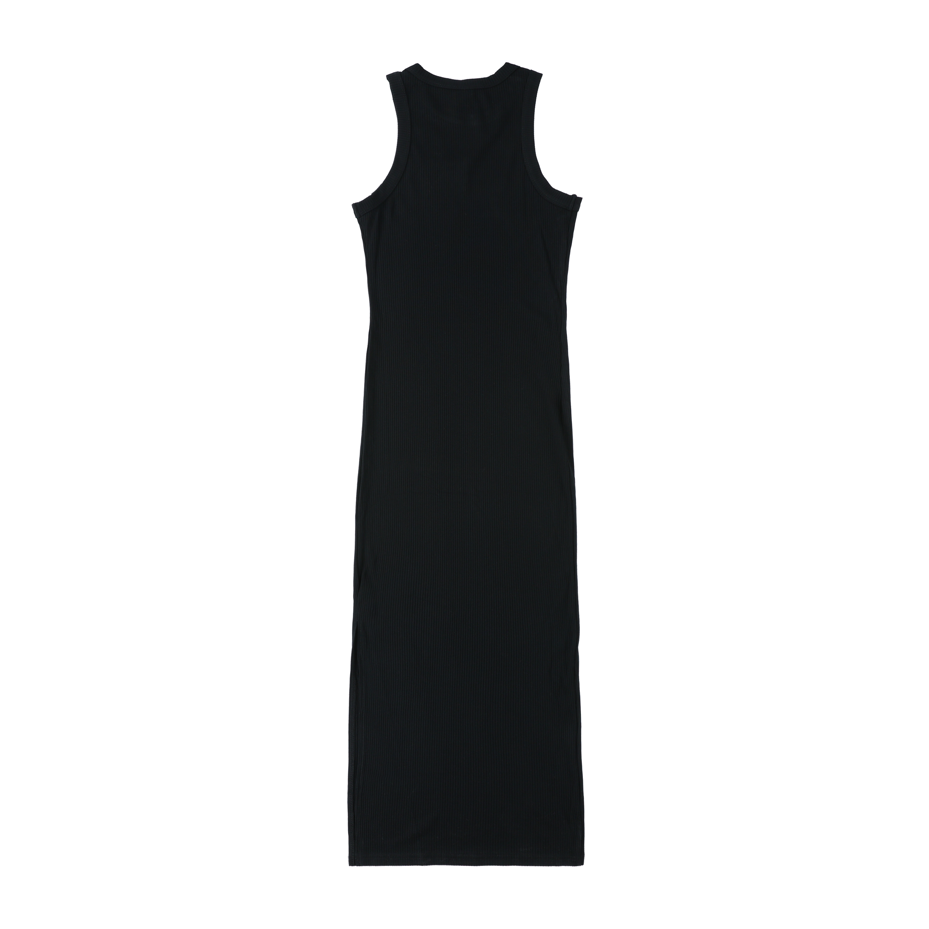 Juniors Sleeveless Ribbed Midi Dress