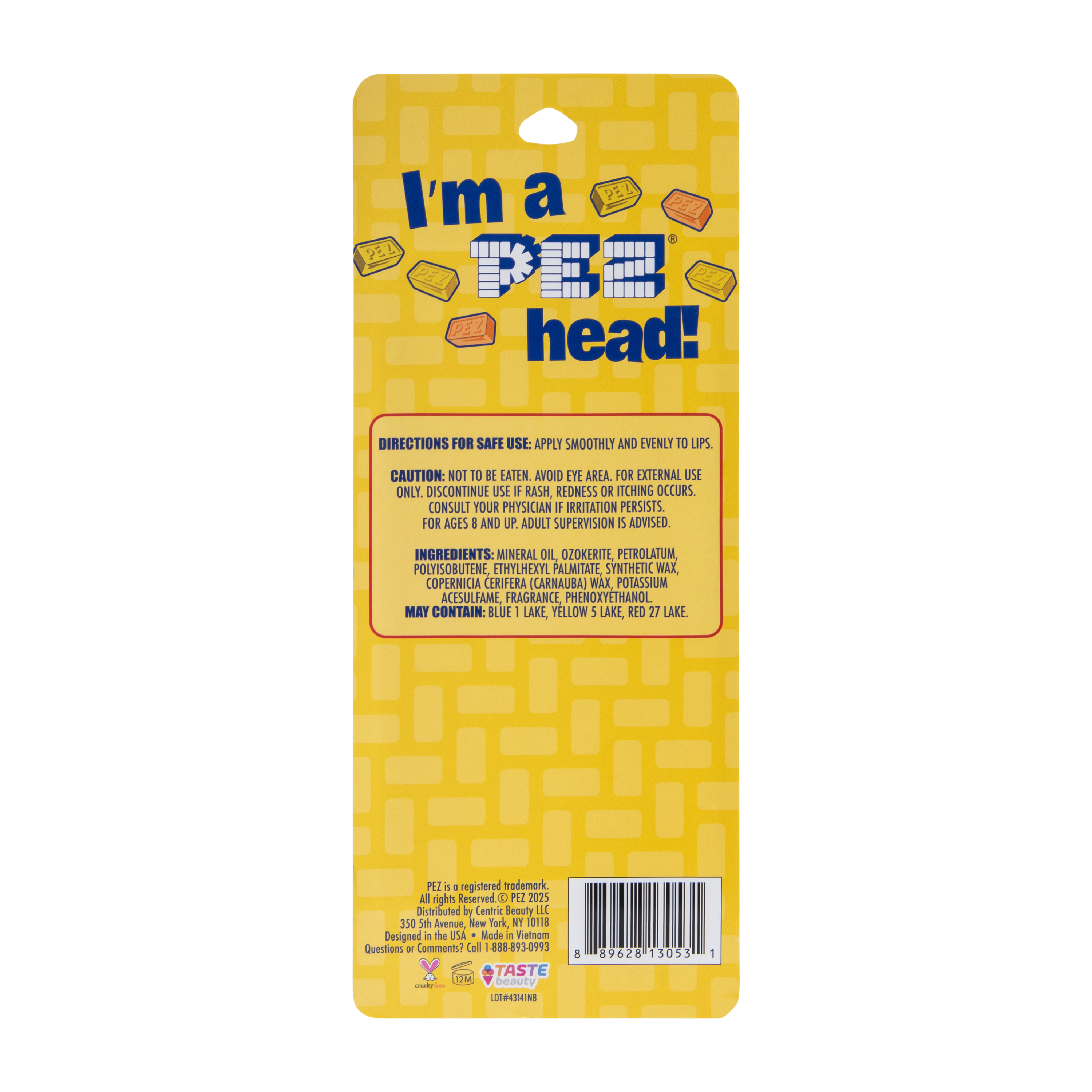 Pez® Flavored Lip Balms 8-Pack