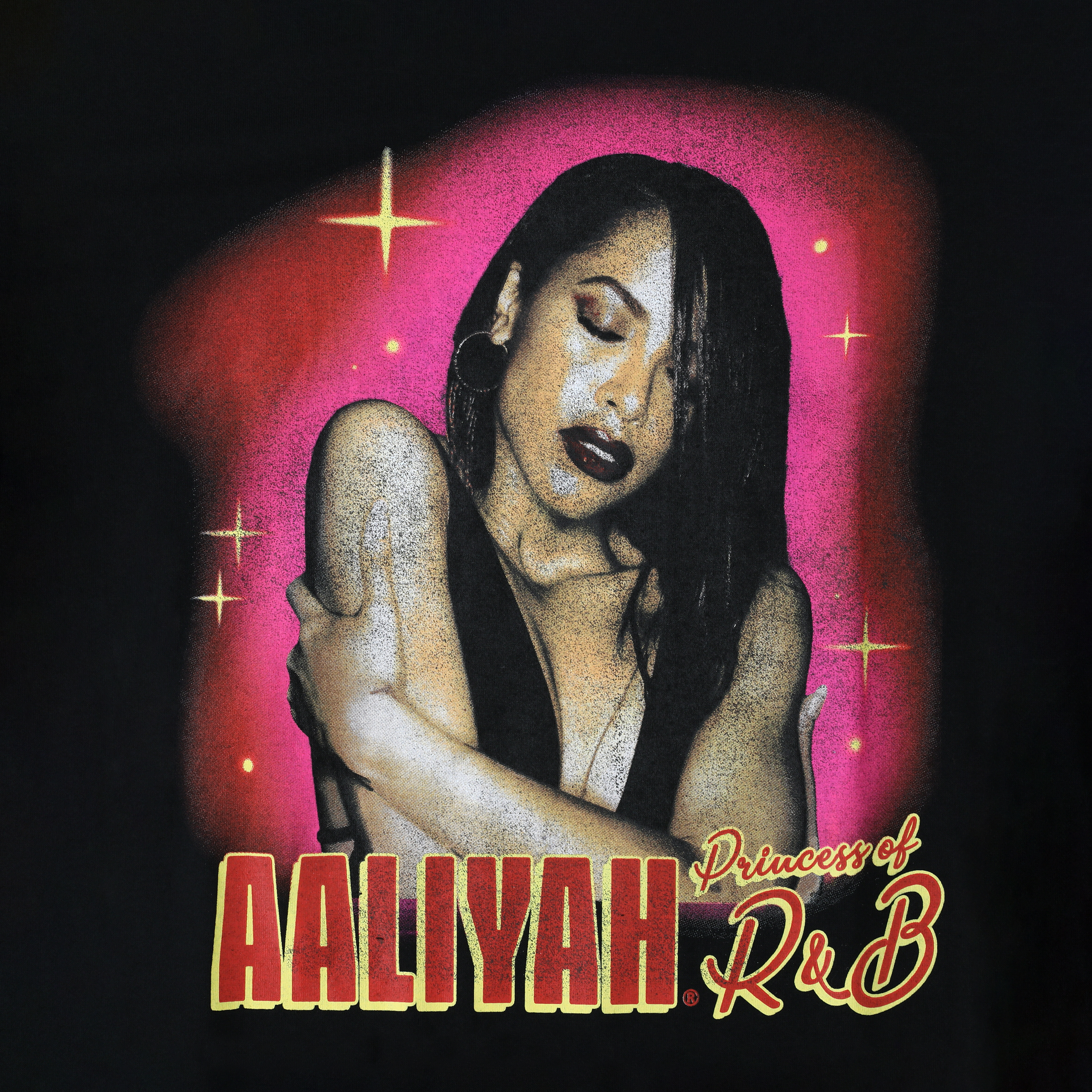 Aaliyah Princess Of R&B Graphic Tee