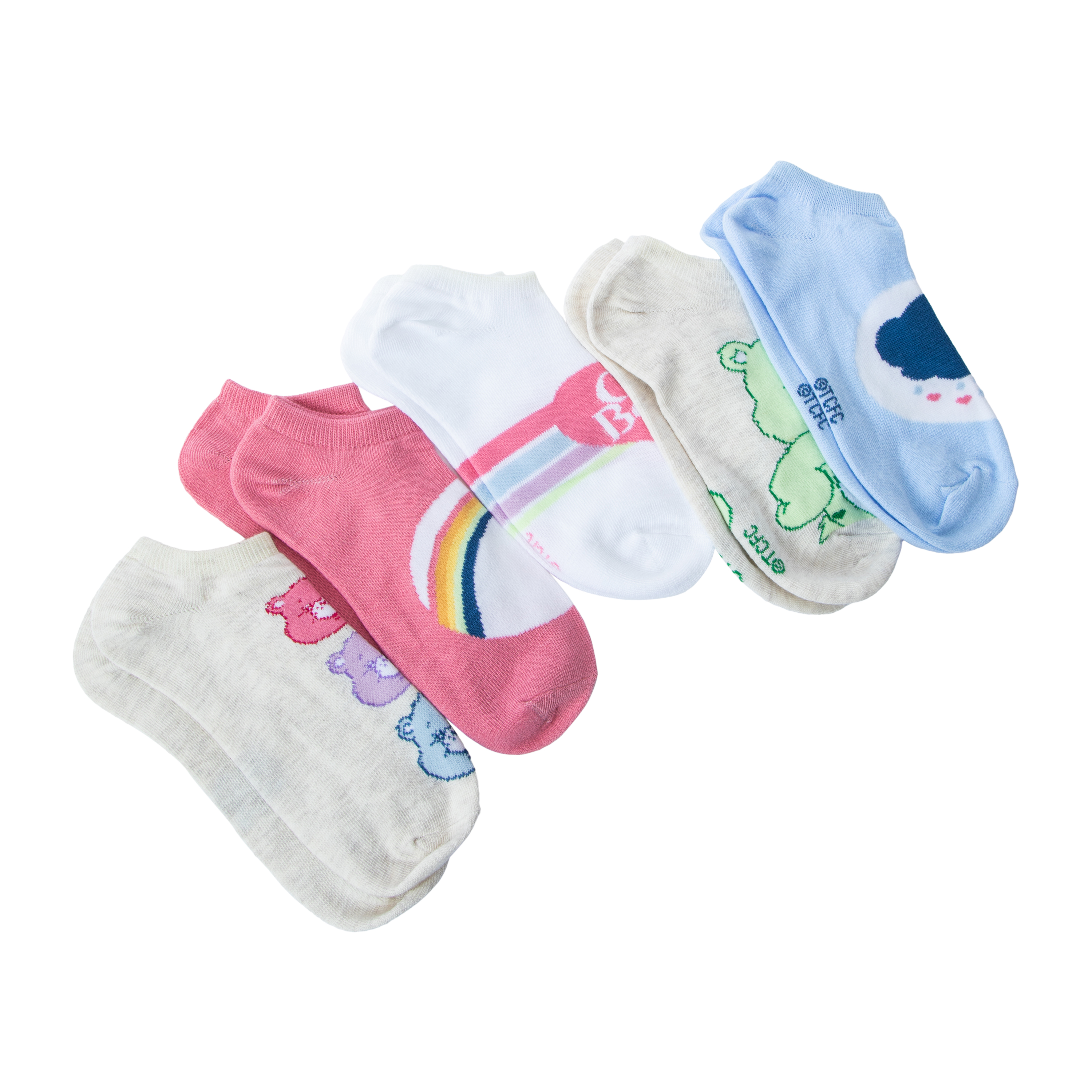 Juniors Care Bears™ Socks 5-Pairs