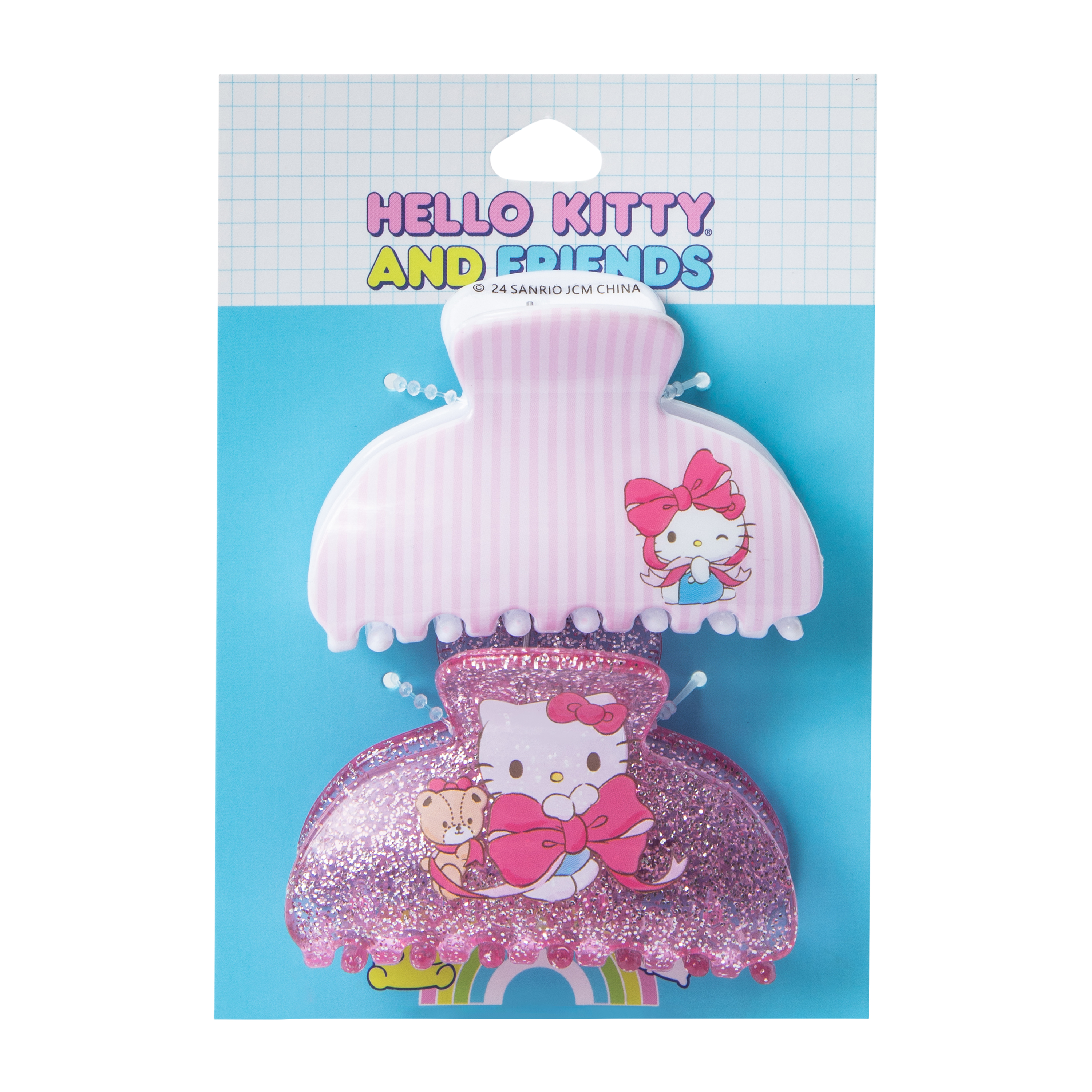 Hello Kitty And Friends® Pink Hair Claw 2-Pack