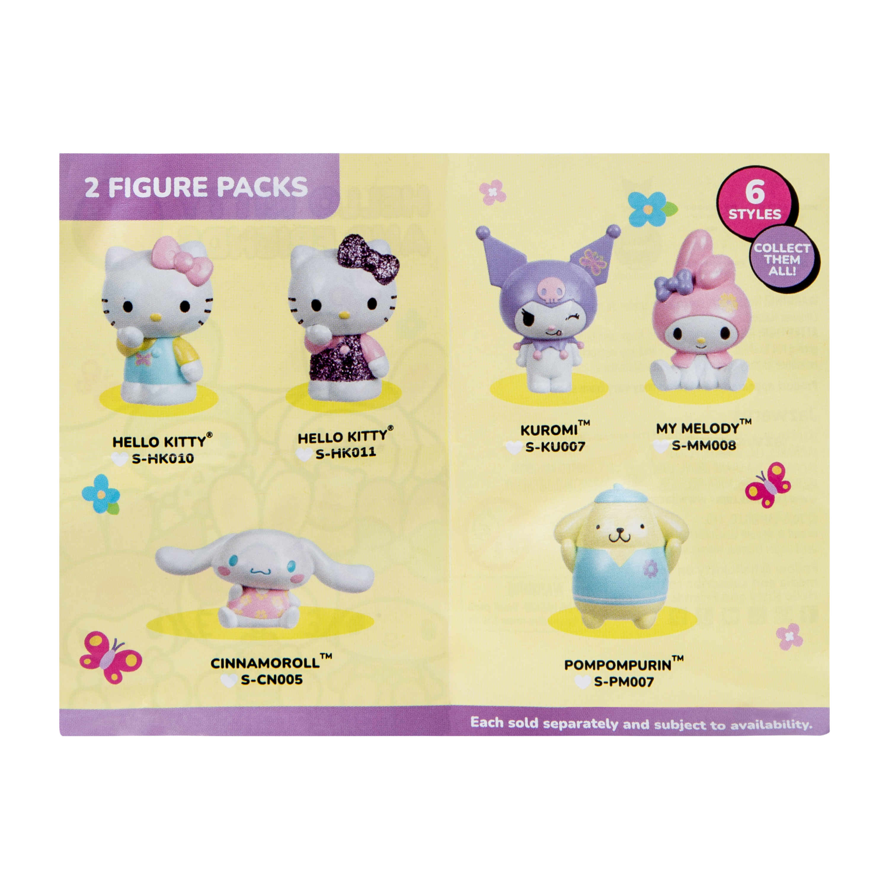Hello Kitty And Friends® Blind Figure Pack 1-Piece (Styles May Vary)