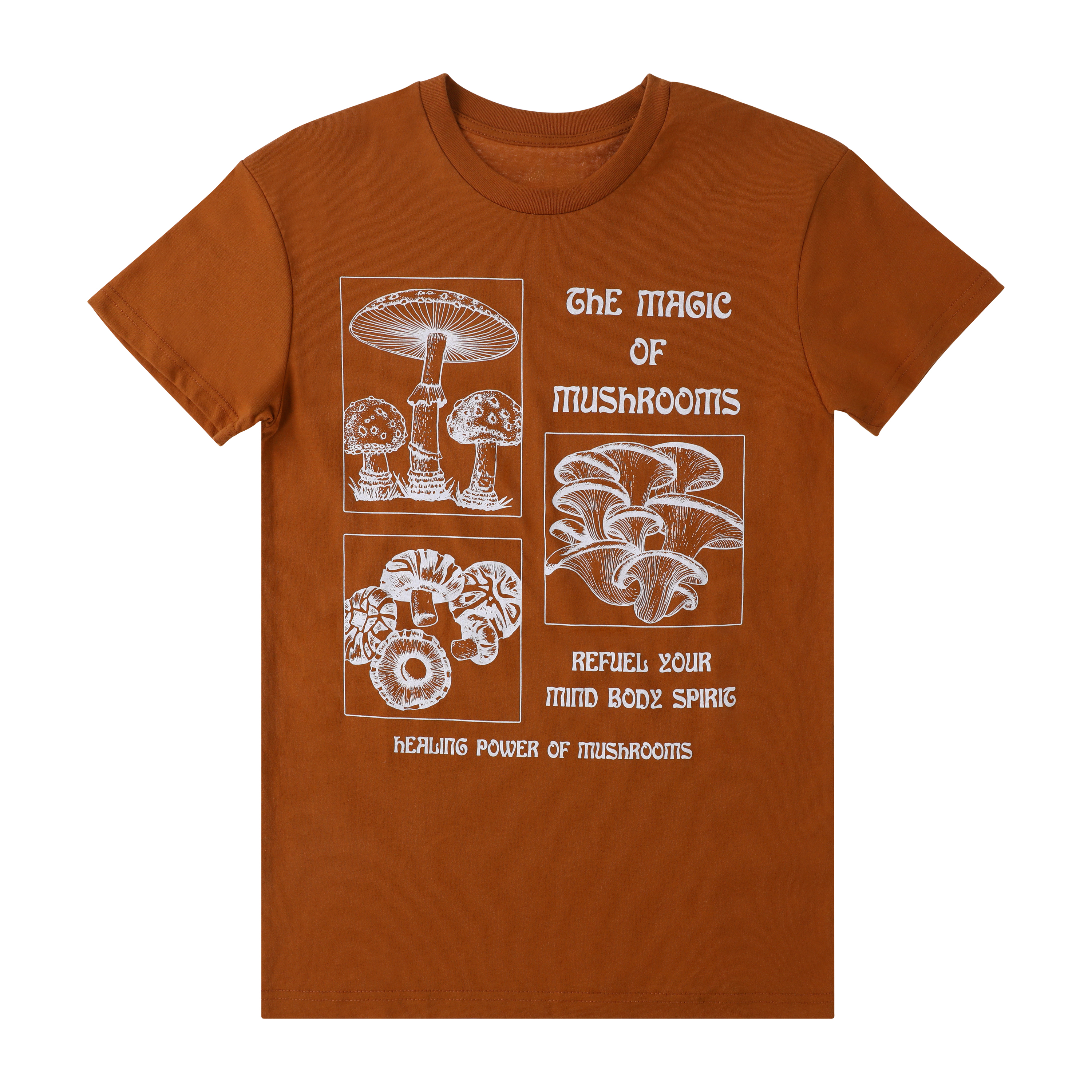 TENBOX MUSHROOM NIGHT SHIRT Mushroom L