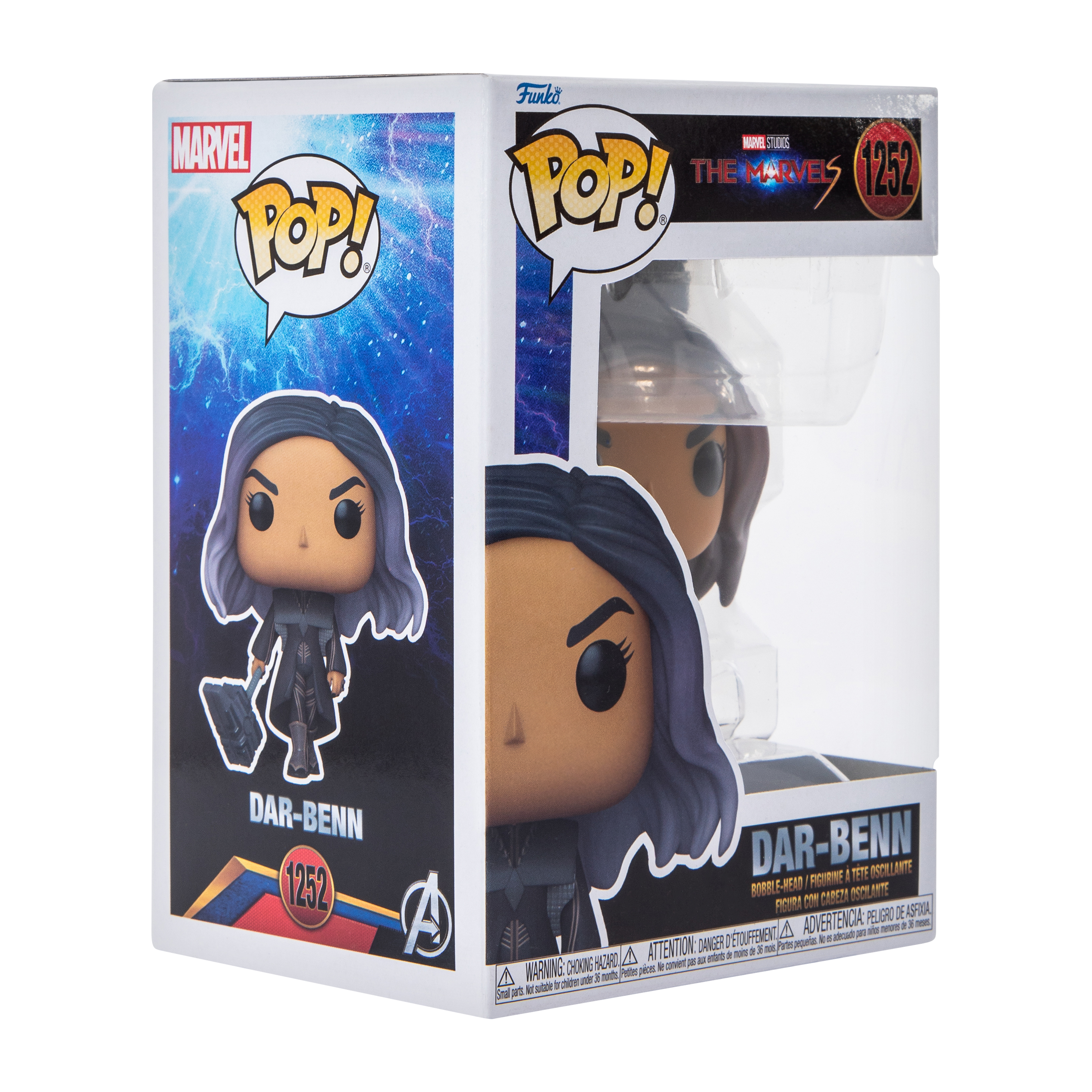 Funko Pop! The Marvels Dar-Benn Bobble-Head Figure