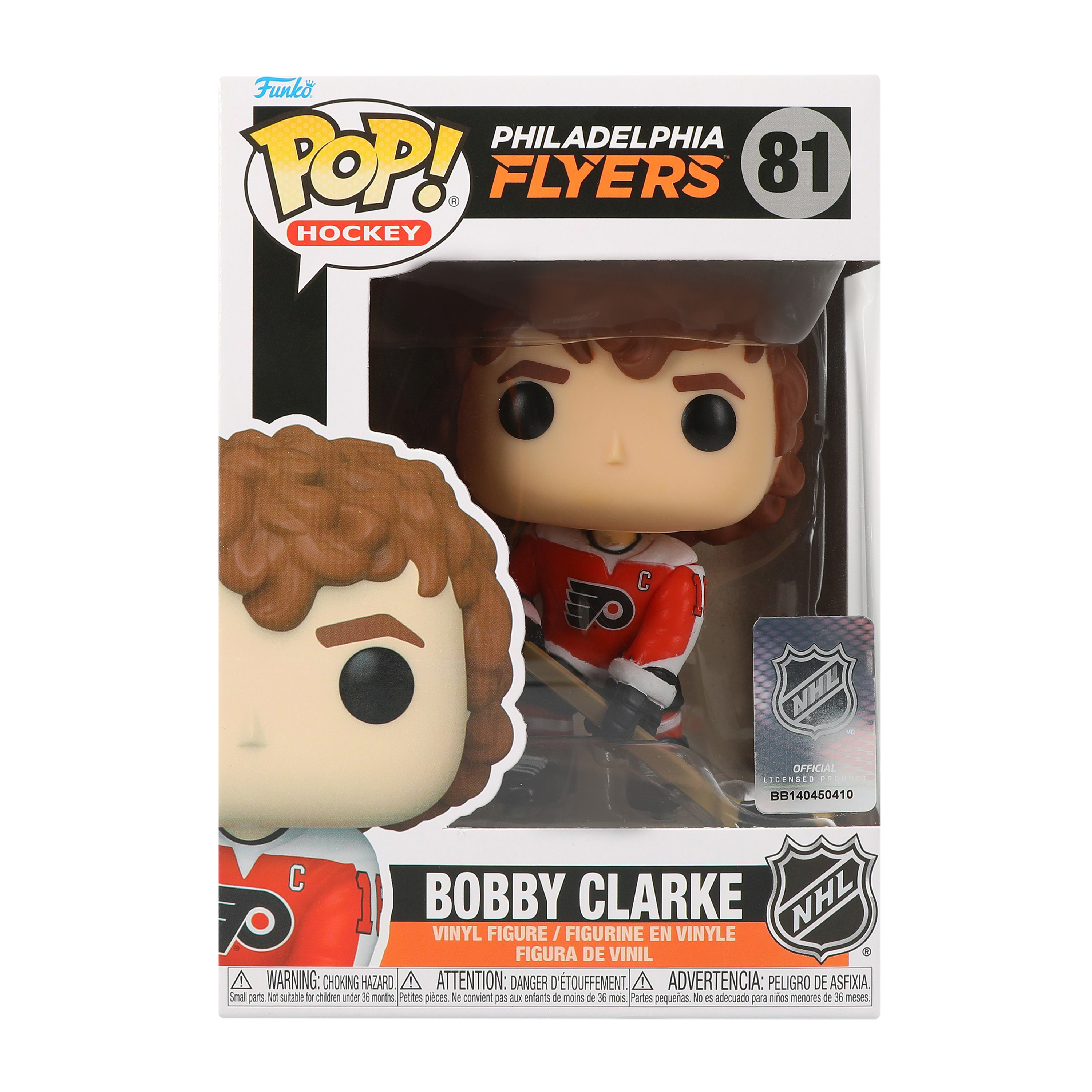 Funko Pop!® Philadelphia Flyers Bobby Clarke Vinyl Figure