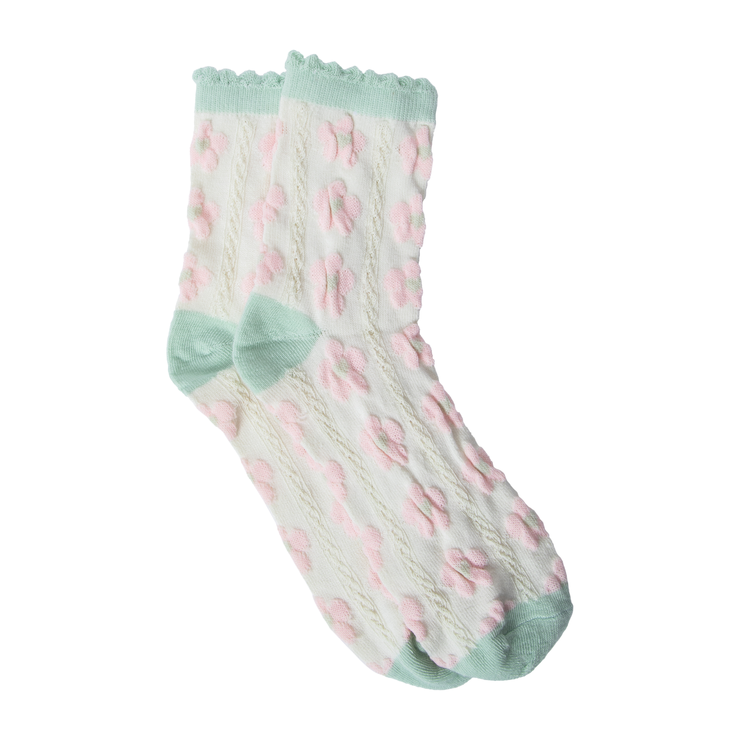 Ladies Crew Socks 1-Pair