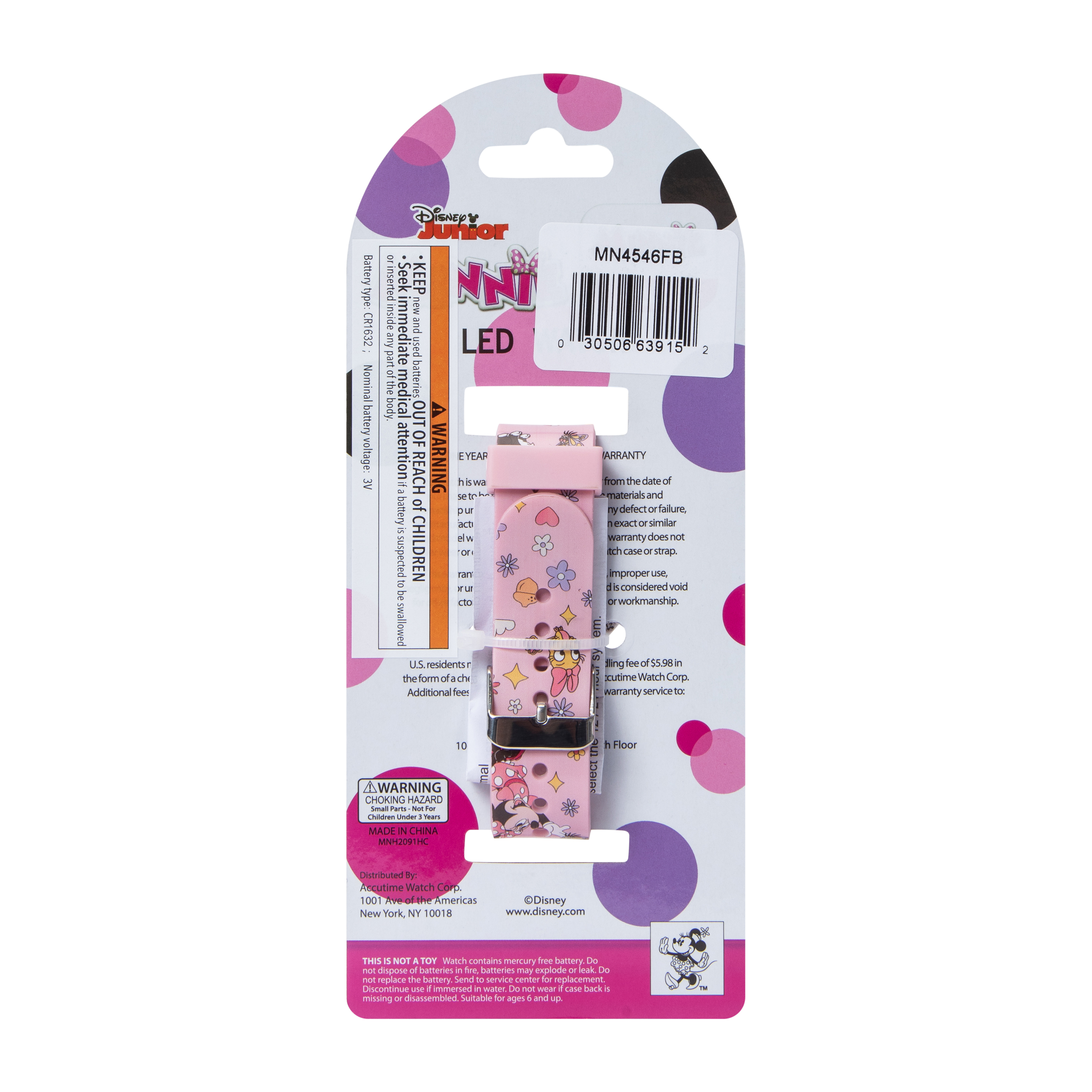 Disney Junior Minnie LED Watch