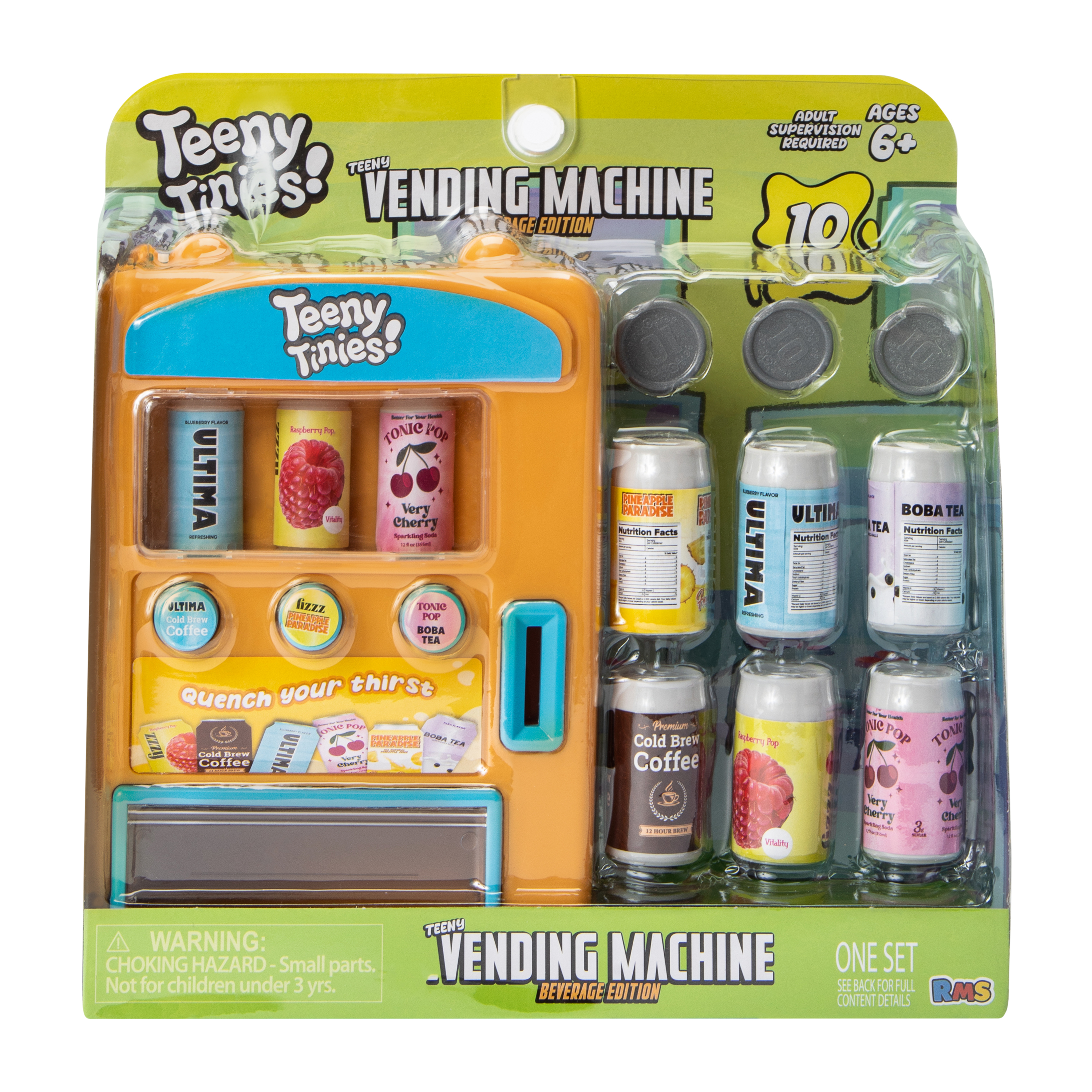 Teeny Tinies! Vending Machine Snack Edition Set