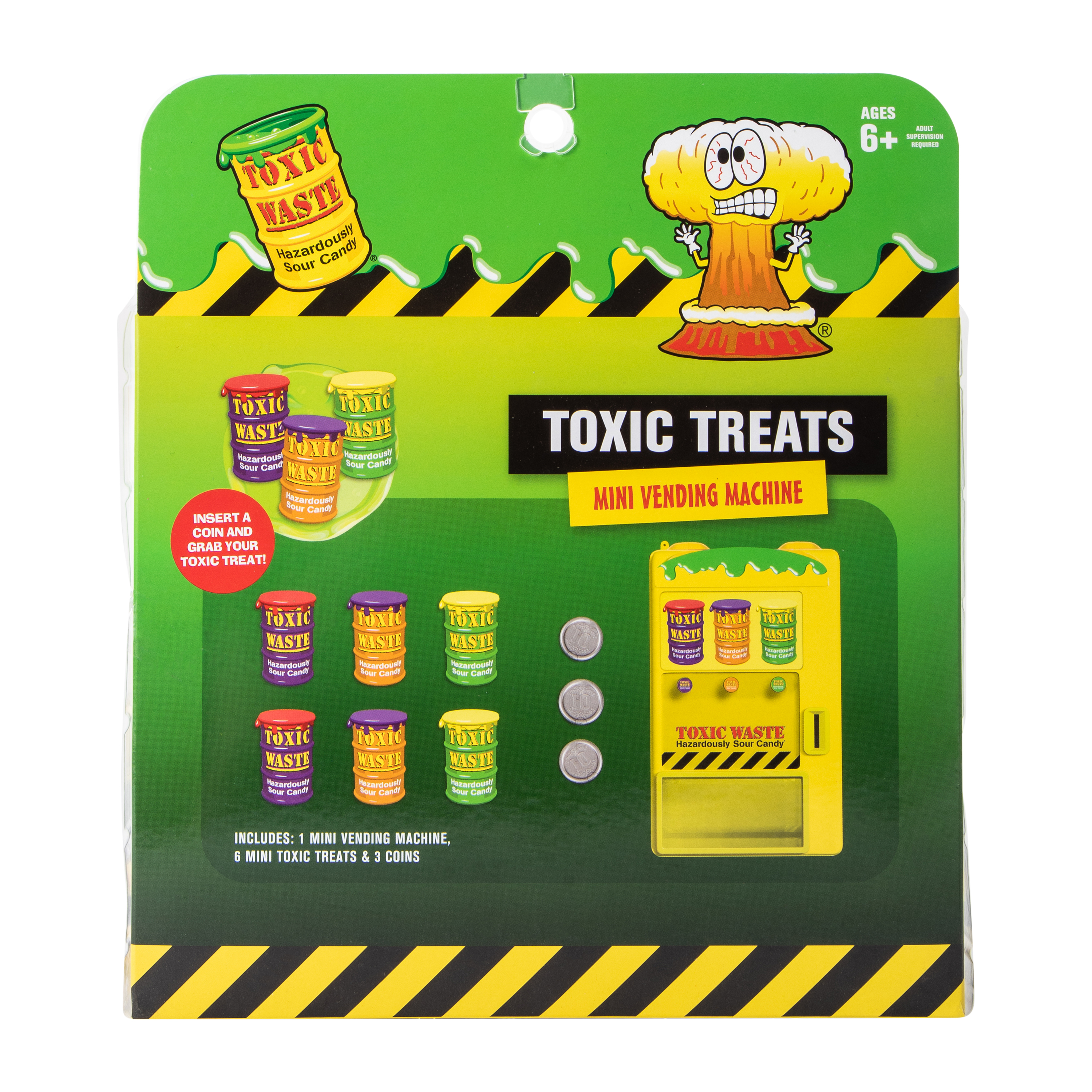 Toxic Waste® Toxic Treats Mini Vending Machine Set